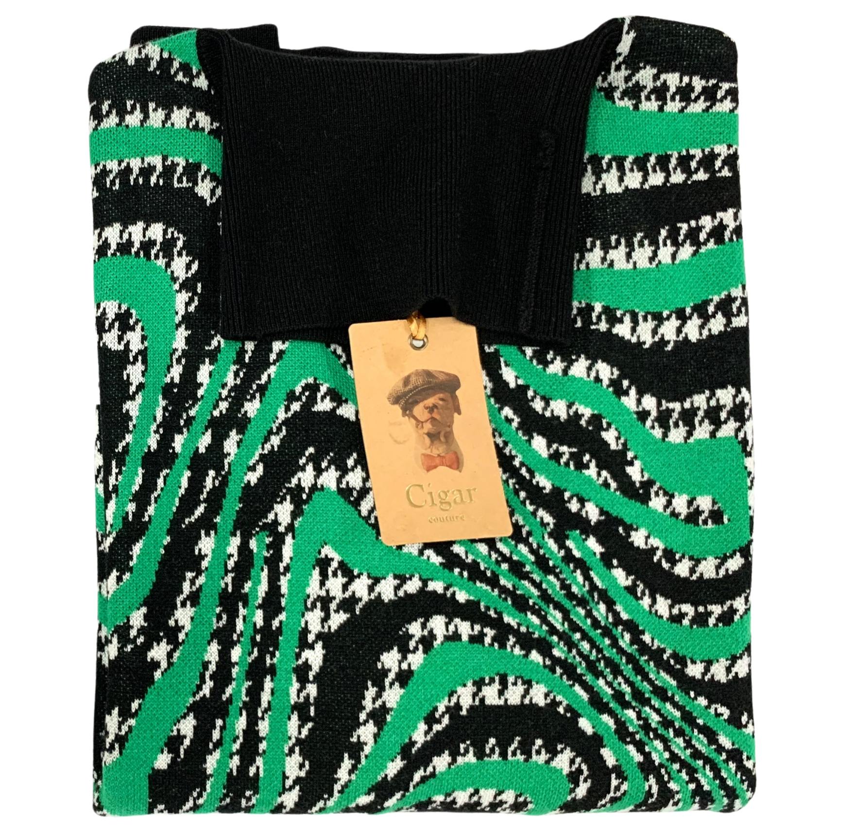 Bergamo Elegant T-341 Turtle Neck Sweater - Moss