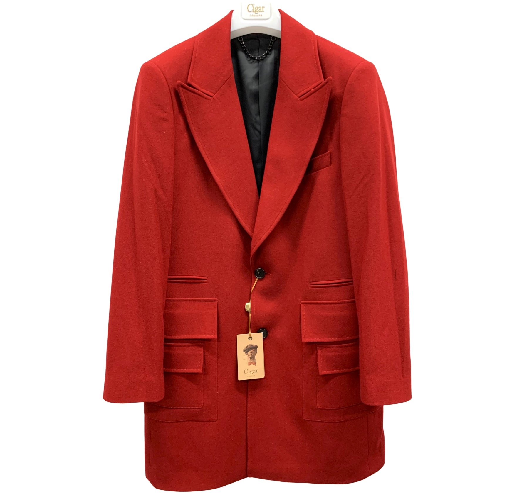 Bergamo Elegant TC-1260 Outerwear - Red