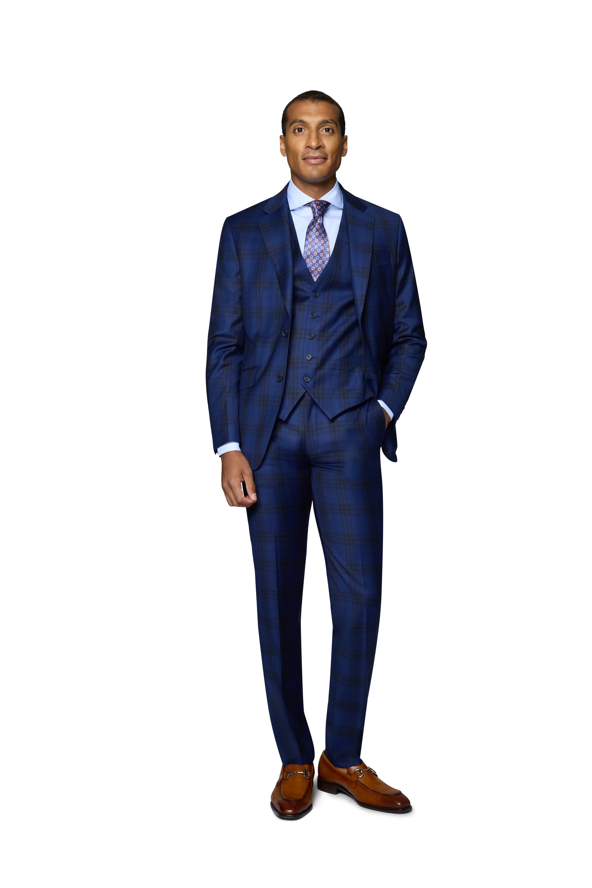Bergamo Elegant - 10005.1440-1 Fancy Slim Suit