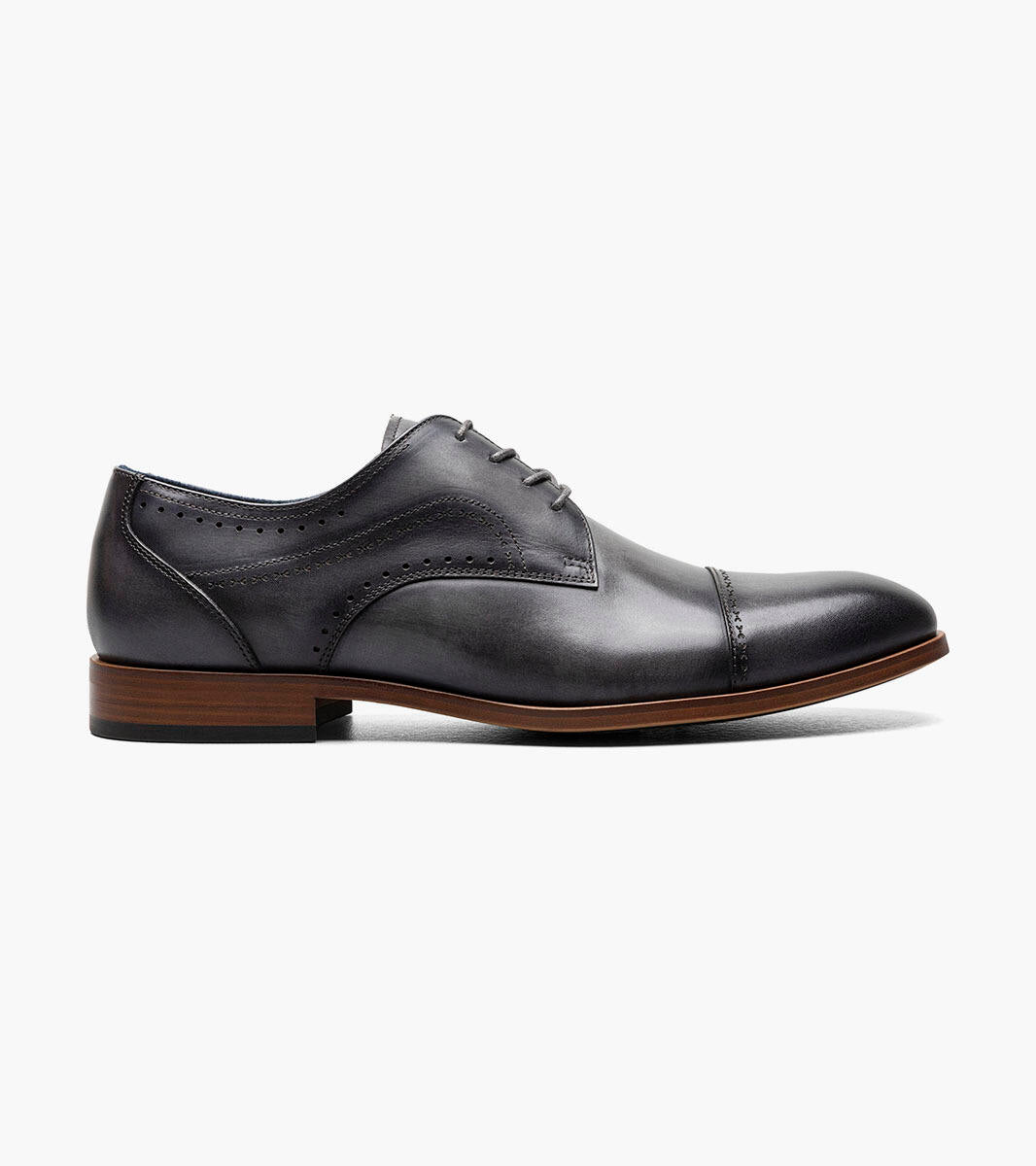 Stacy Adams BRYANT  Cap Toe Oxford - Gray