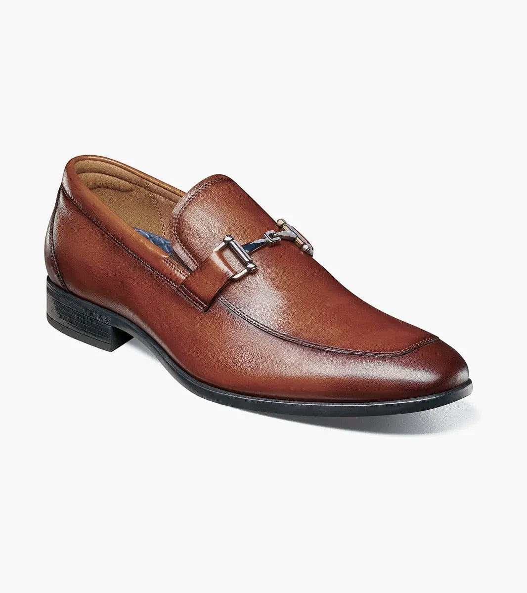 Zaffiro Florsheim Moc Toe Bit Loafer Cognac