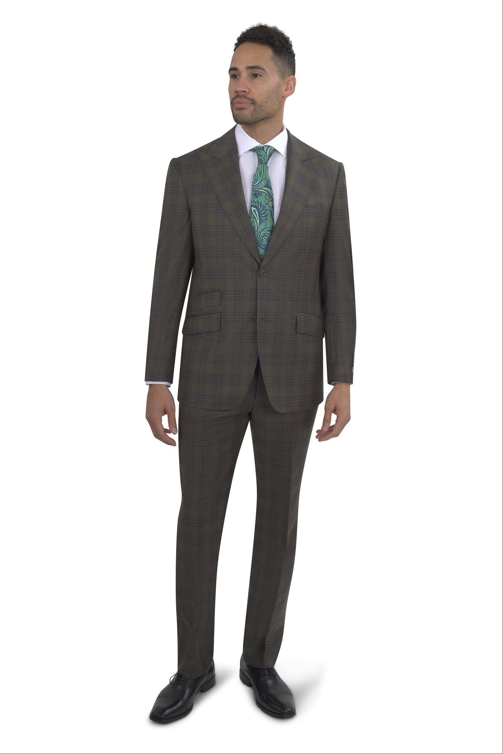 BERGAMO ELEGANT - Fancy Modern Fit Suit 10005.4266