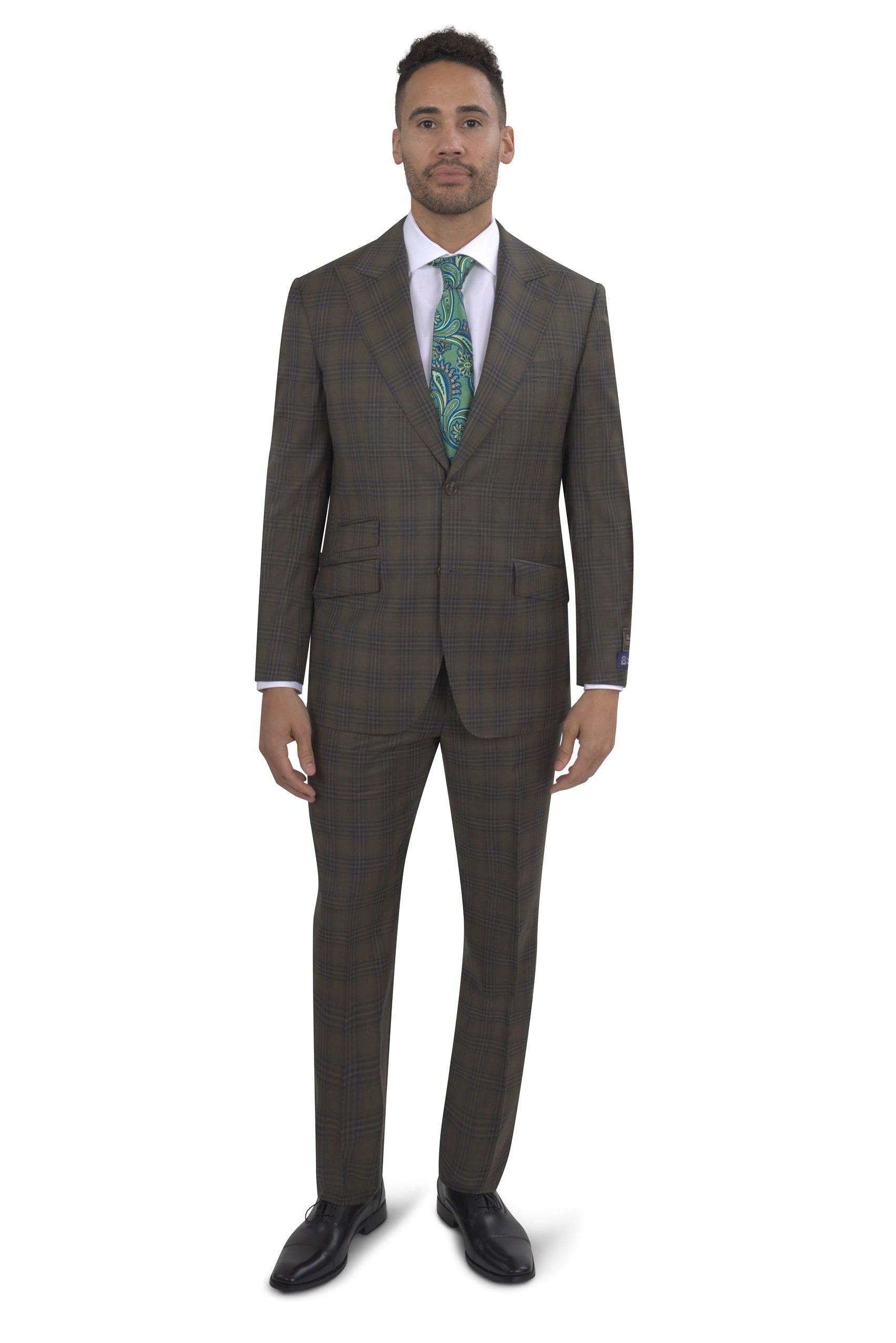 BERGAMO ELEGANT - Fancy Modern Fit Suit 10005.4266