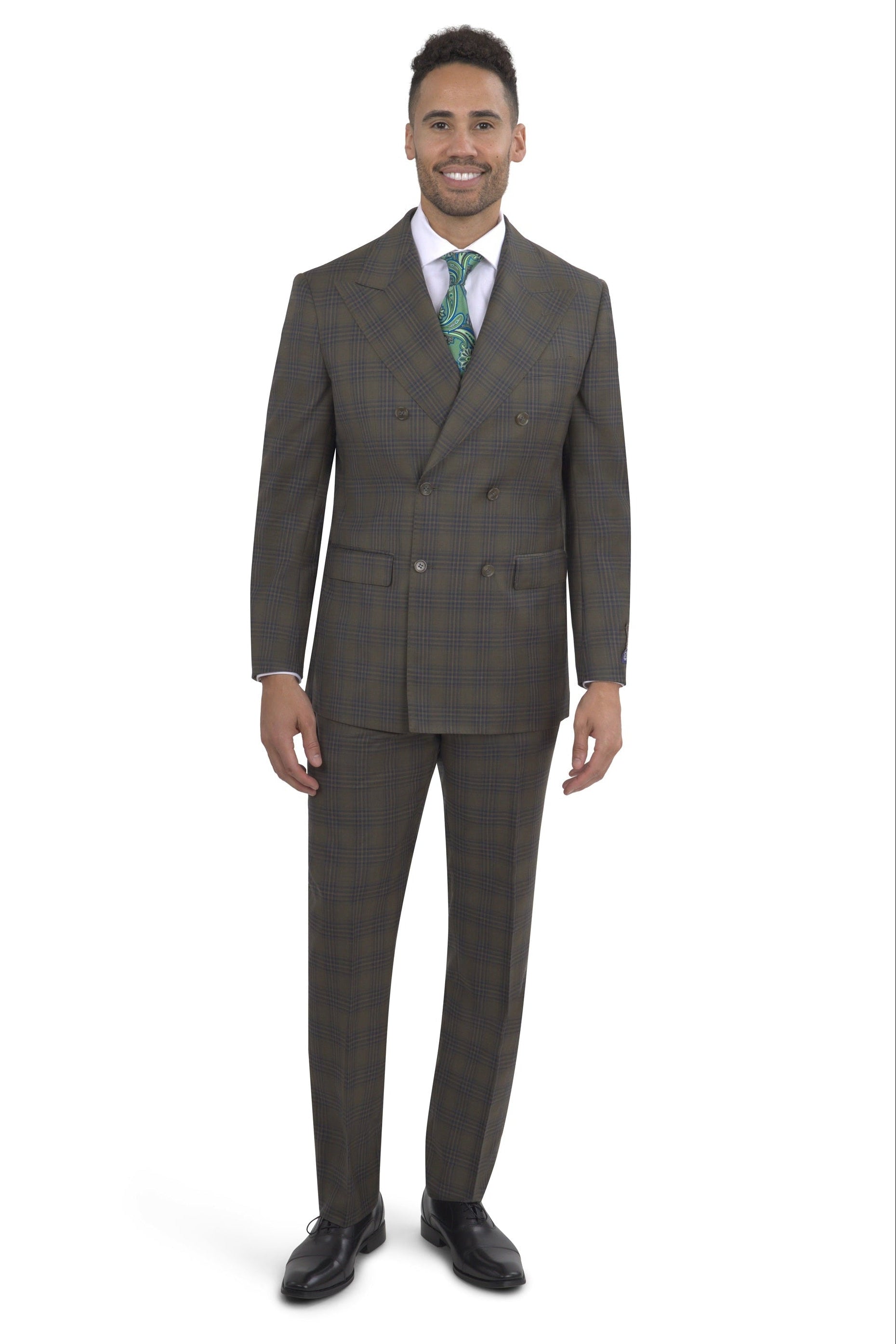 BERGAMO ELEGANT - Fancy Modern Fit Suit 10005.4266
