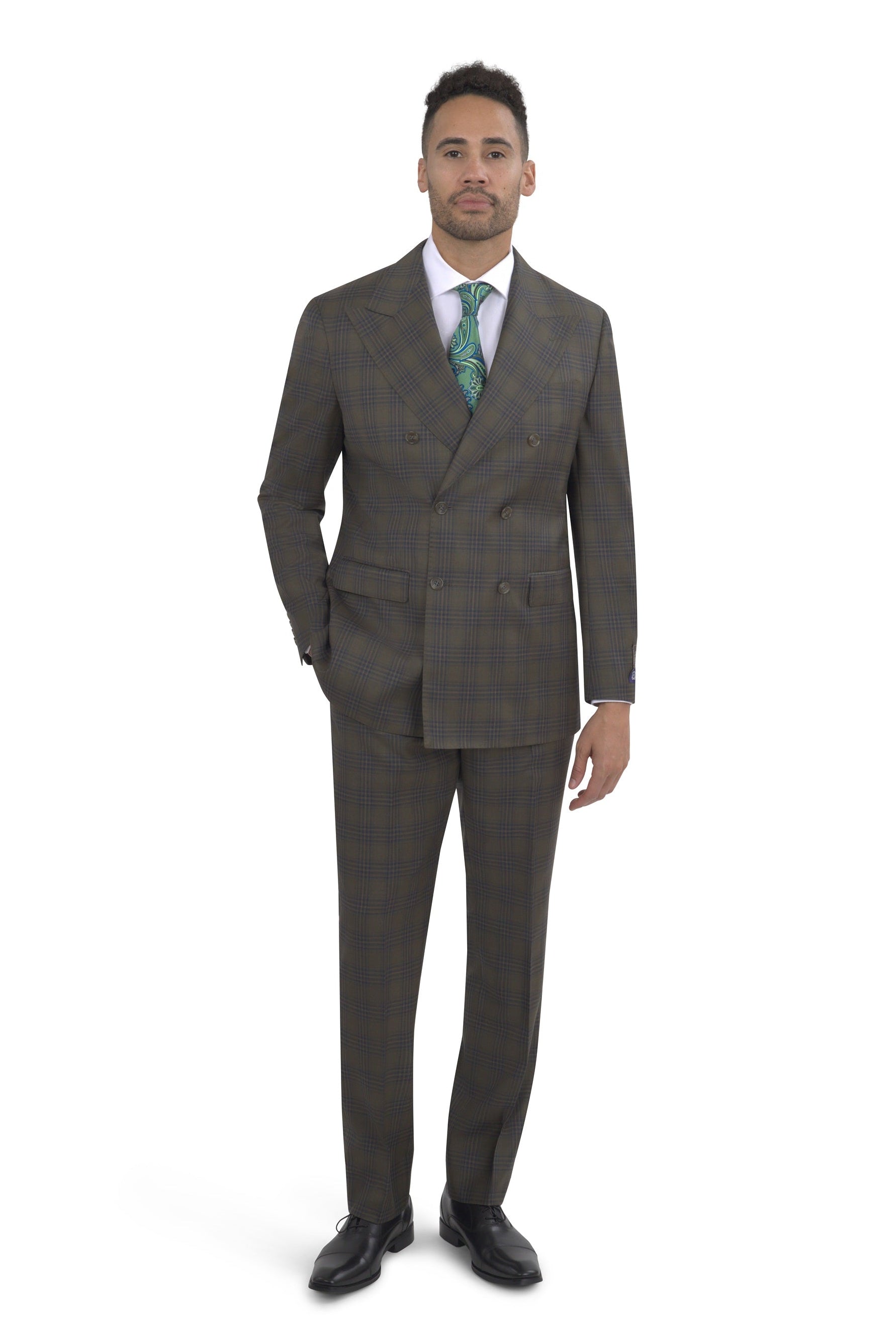 BERGAMO ELEGANT - Fancy Modern Fit Suit 10005.4266