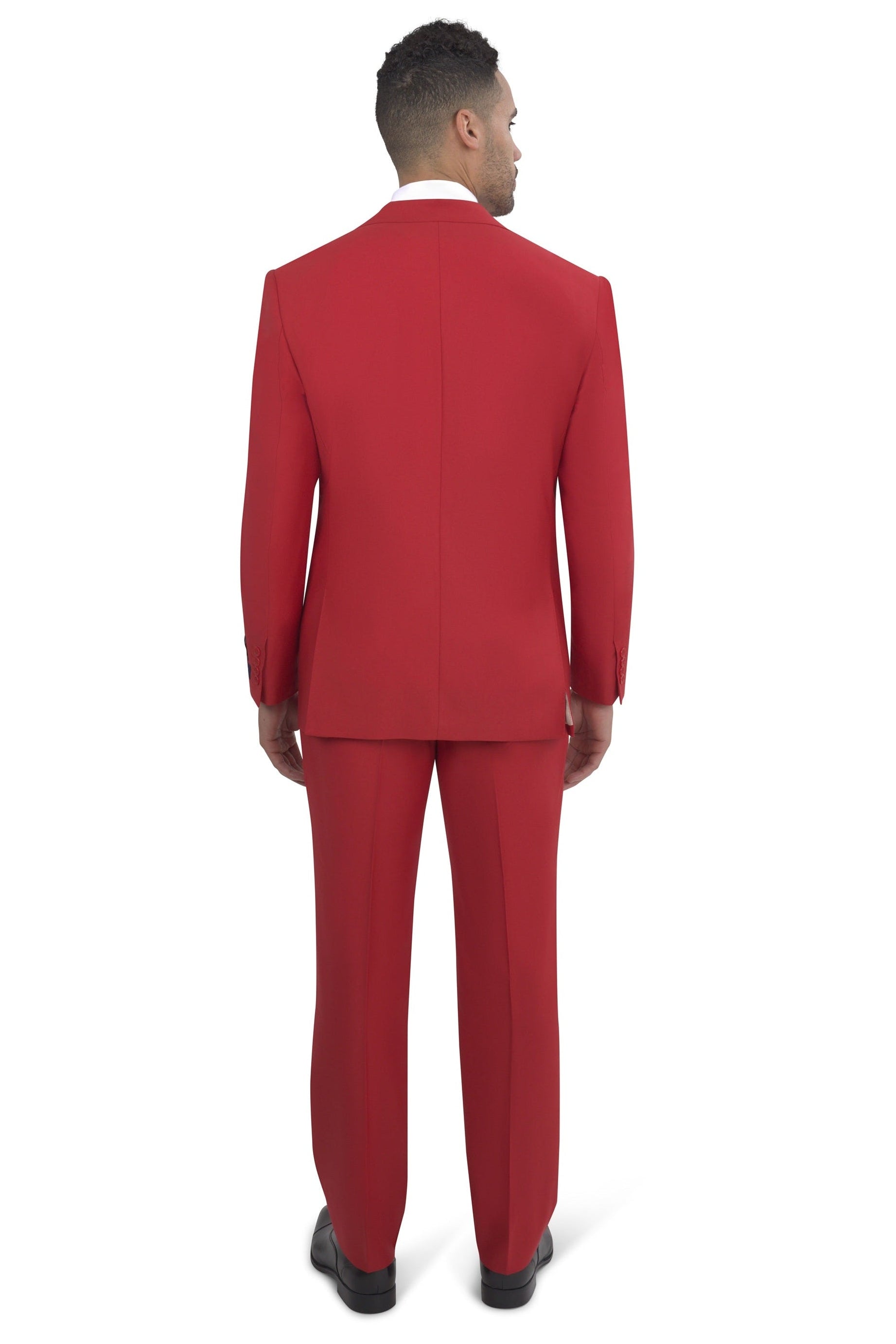 BERGAMO ELEGANT - Red Modern Fit Suit 10153.004PK
