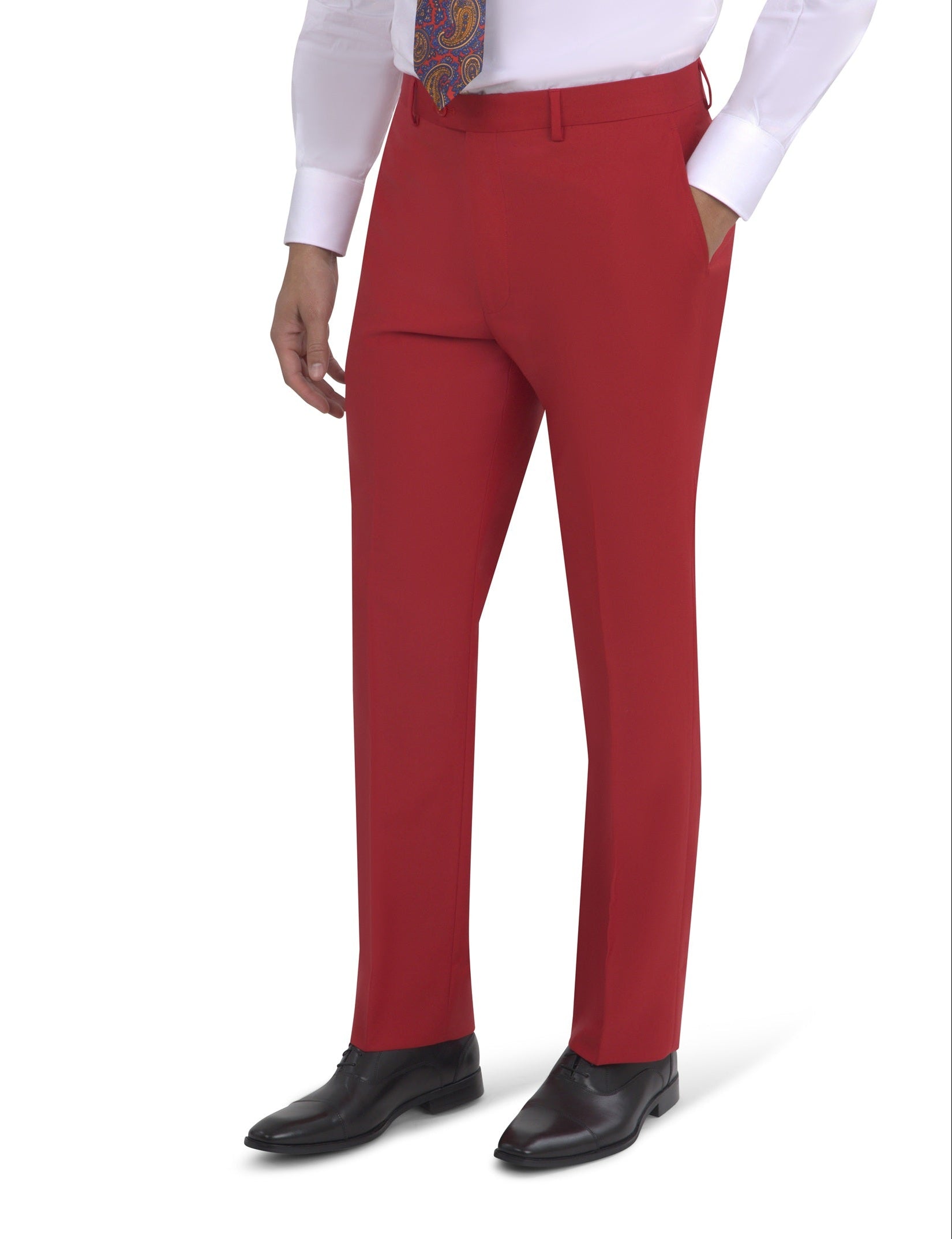 BERGAMO ELEGANT - Red Modern Fit Suit 10153.004PK