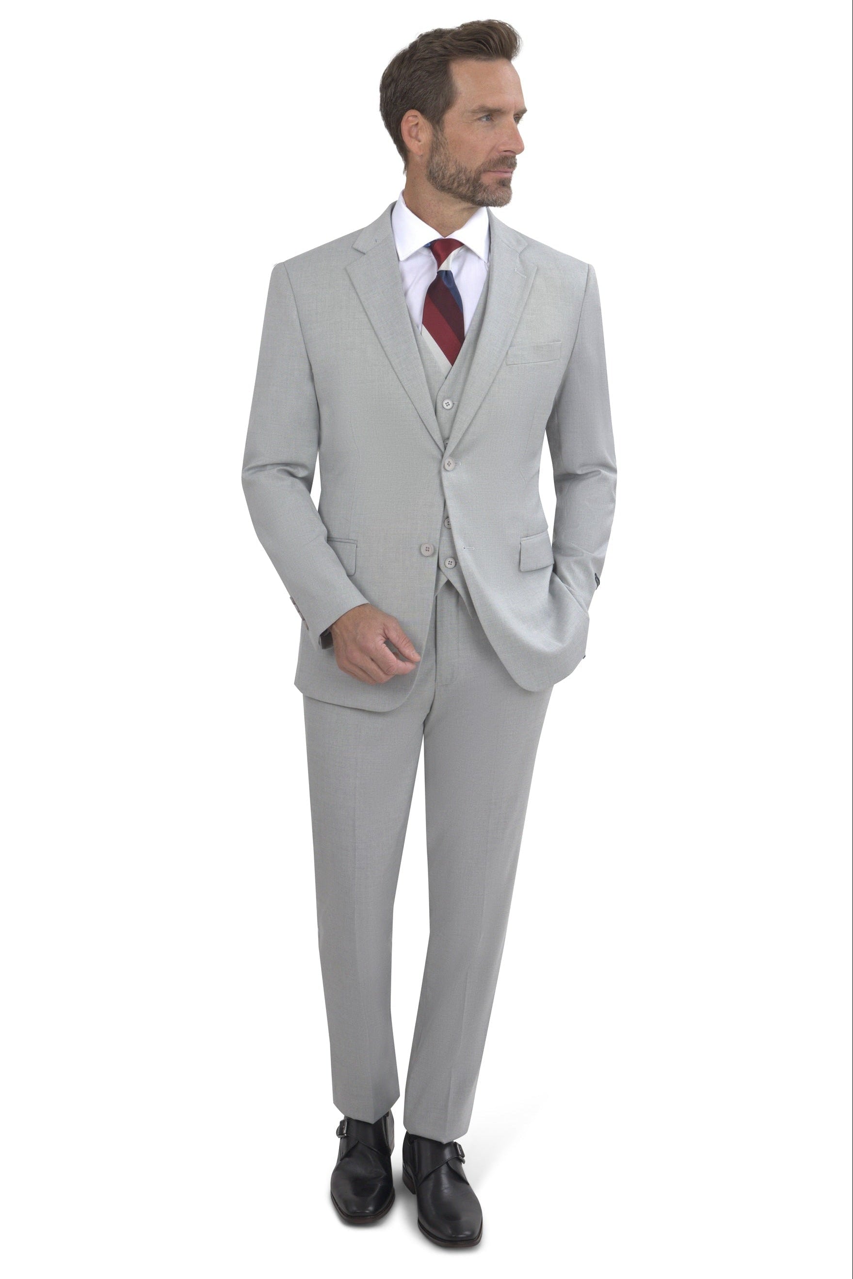 BERGAMO ELEGANT - 3 PIece Slim Fit Suit MARCO 003