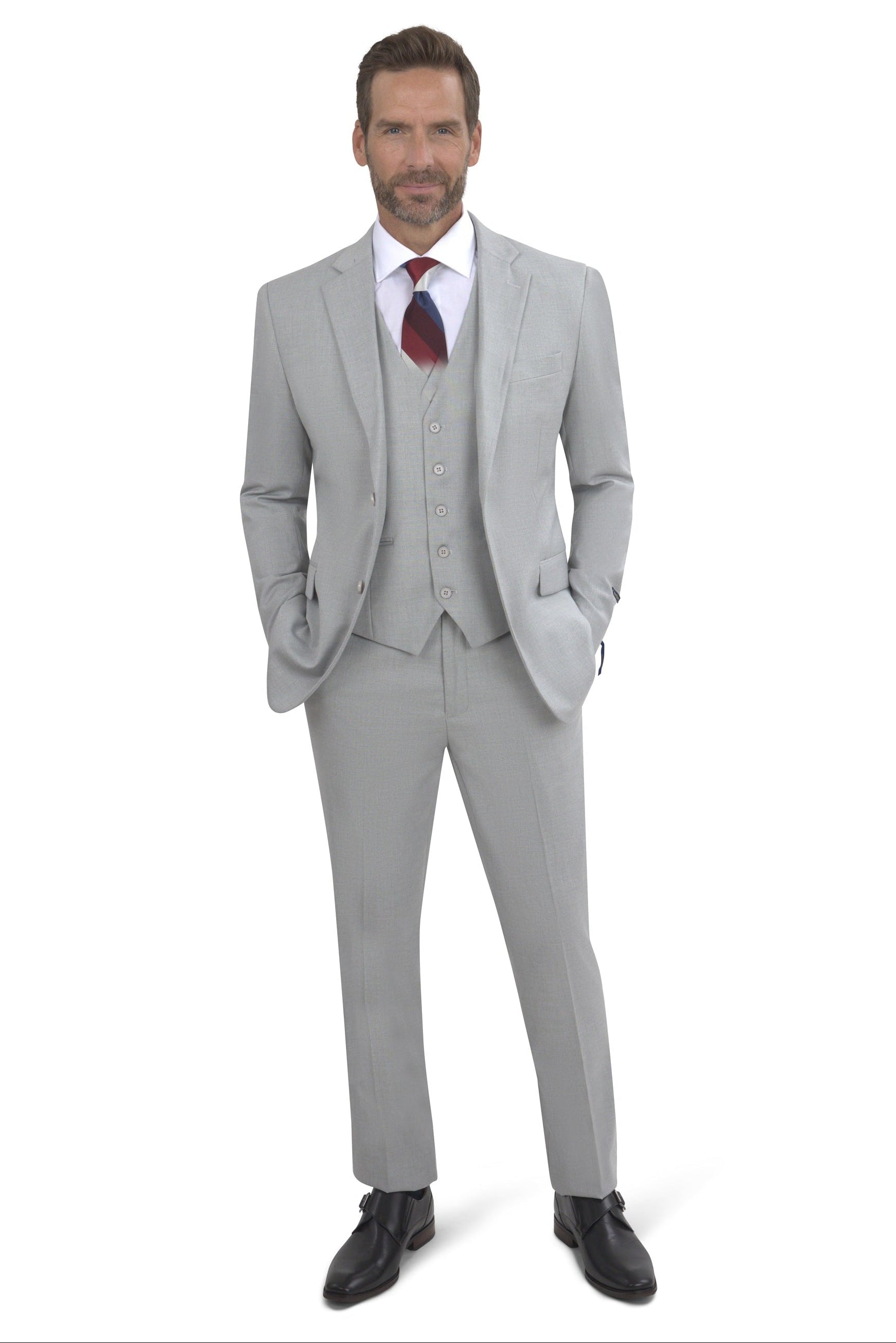 BERGAMO ELEGANT - 3 PIece Slim Fit Suit MARCO 003