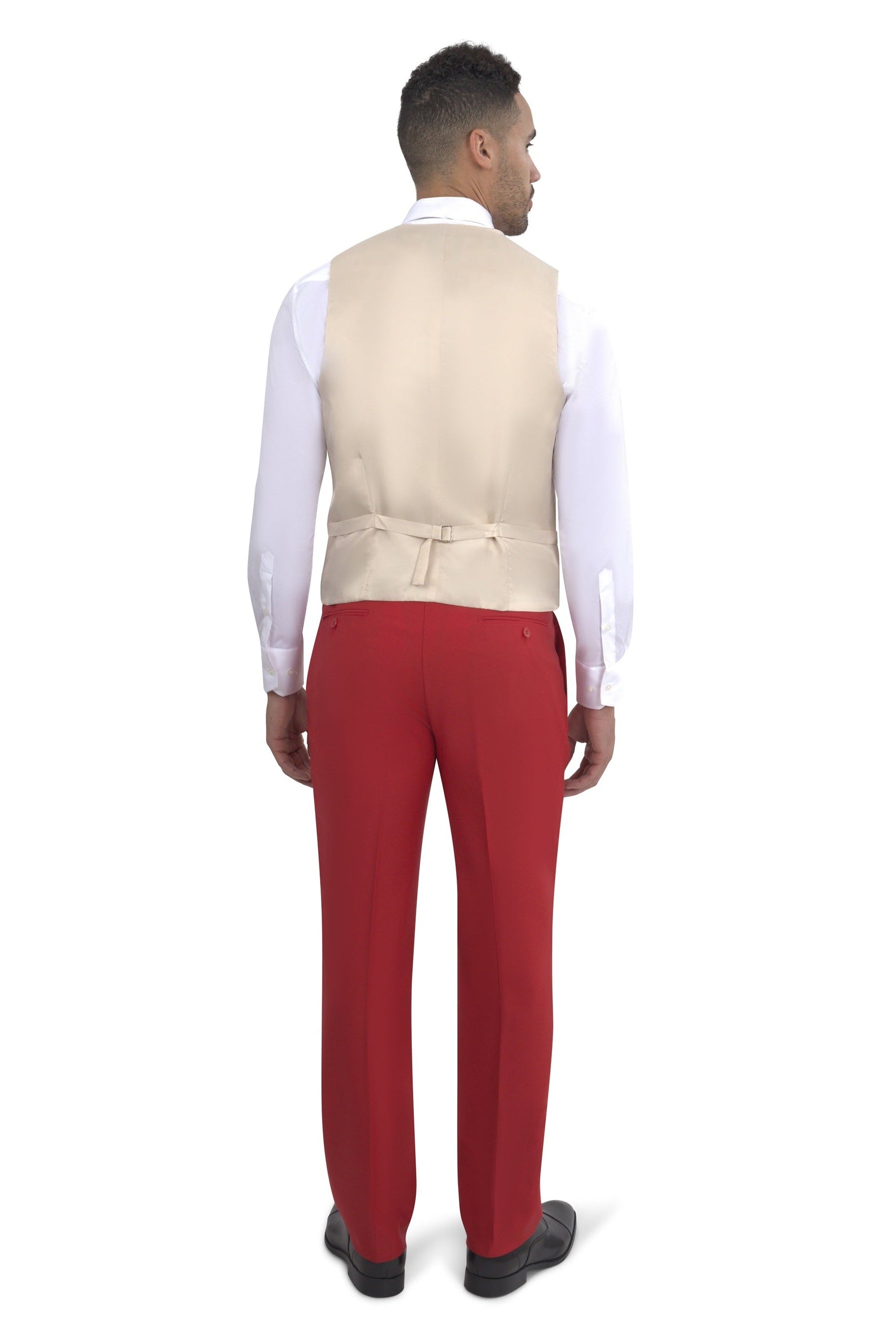 BERGAMO ELEGANT - Red Modern Fit Sut 10153.004 ESSEX