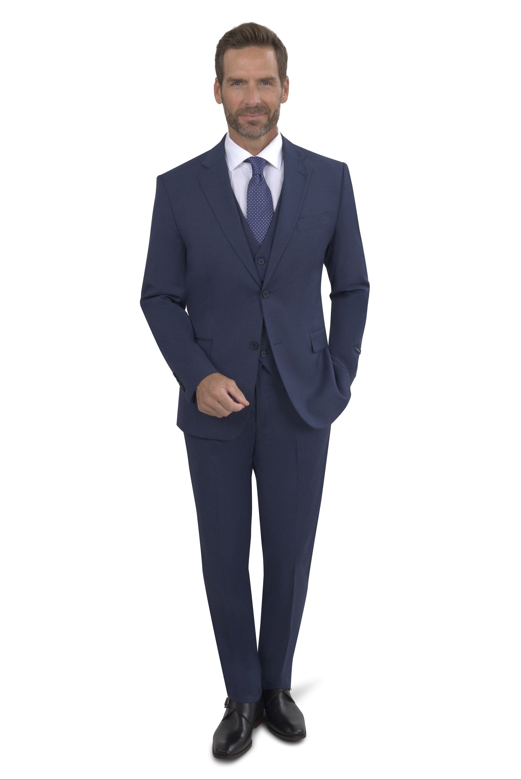 BERGAMO ELEGANT - 3 Piece Slim Fit Suit MARCO 003