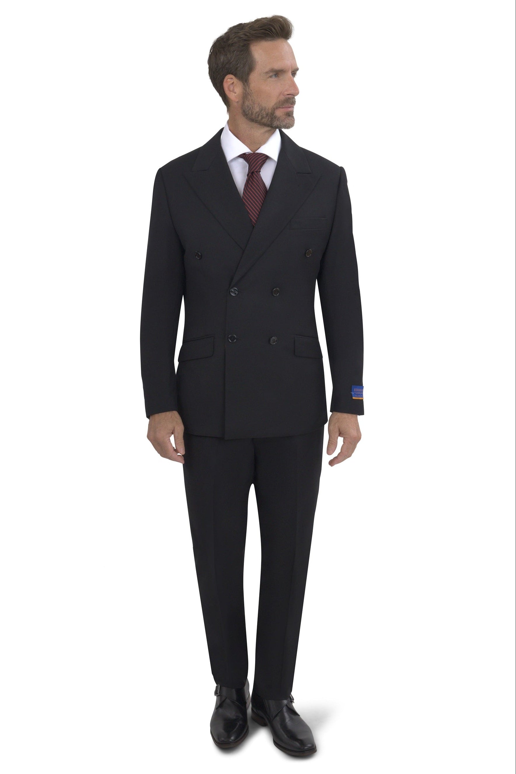 BERGAMO ELEGANT - Double Breasted Slim Suit A6732
