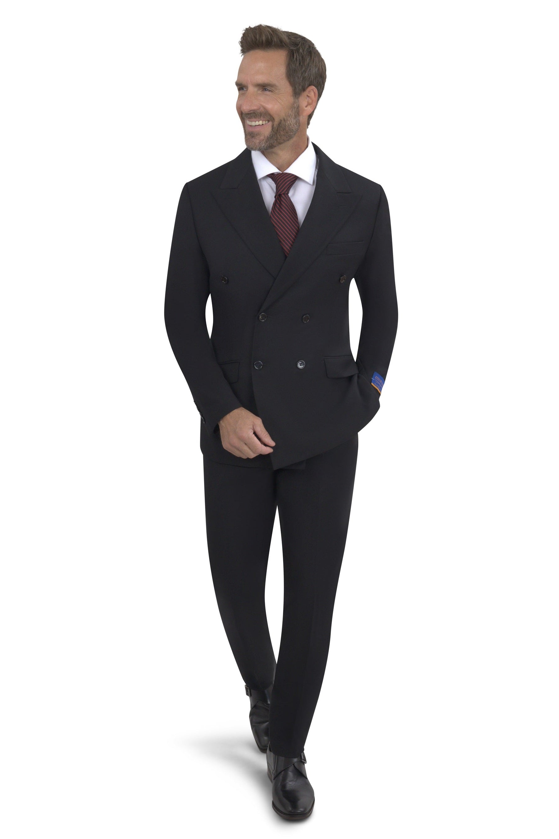 BERGAMO ELEGANT - Double Breasted Slim Suit A6732