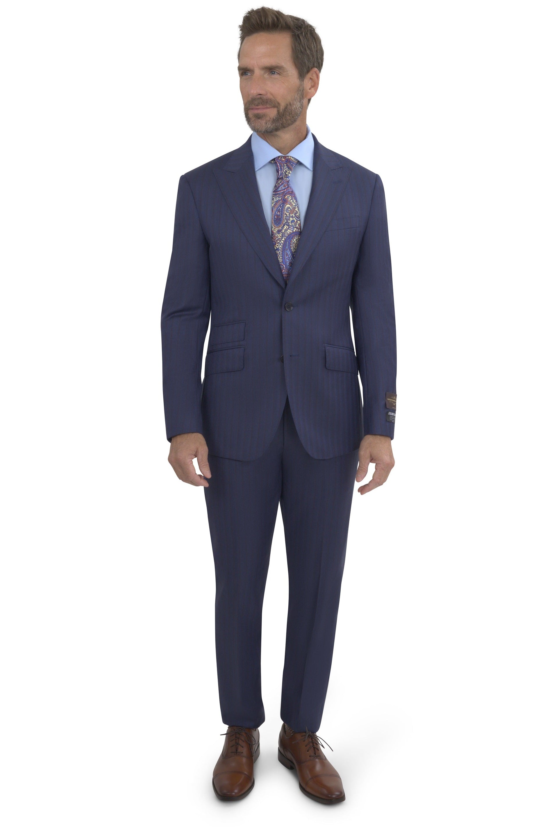 BERGAMO ELEGANT - Vitale Barbaris Slim Suit 86.5237 PK