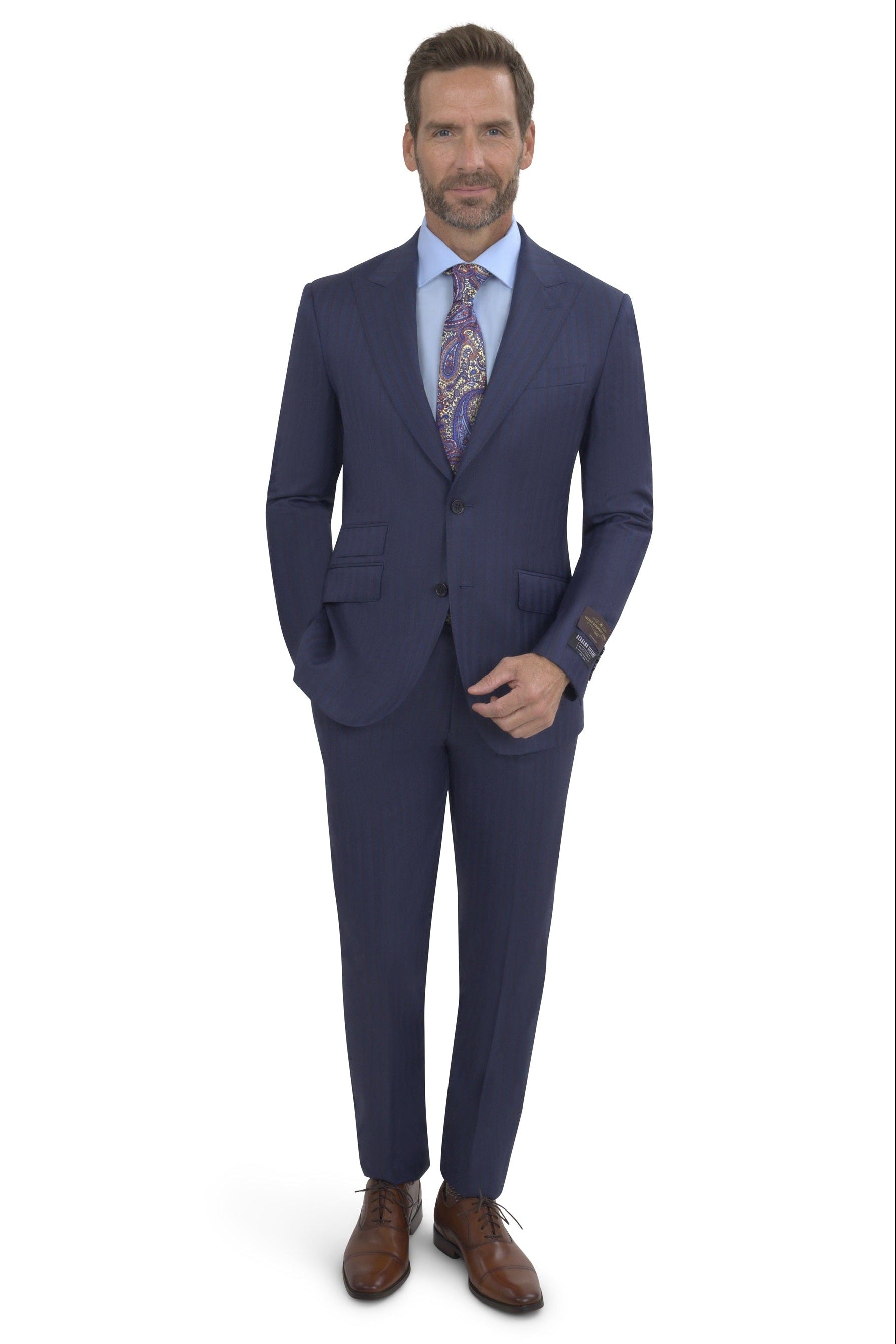 BERGAMO ELEGANT - Vitale Barbaris Slim Suit 86.5237 PK