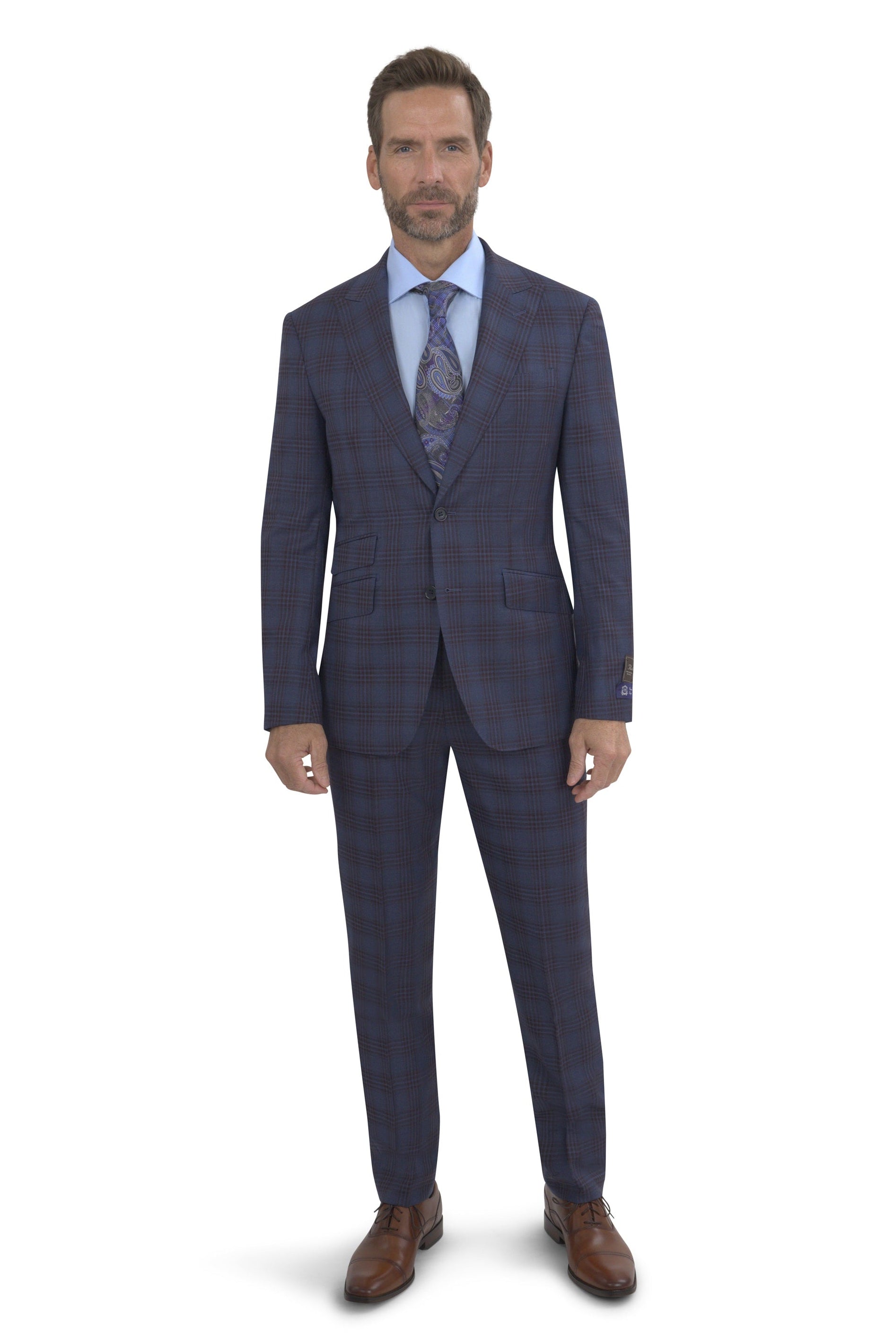 BERGAMO ELEGANT - Fancy Slim Fit Suit 10005.4266 PK