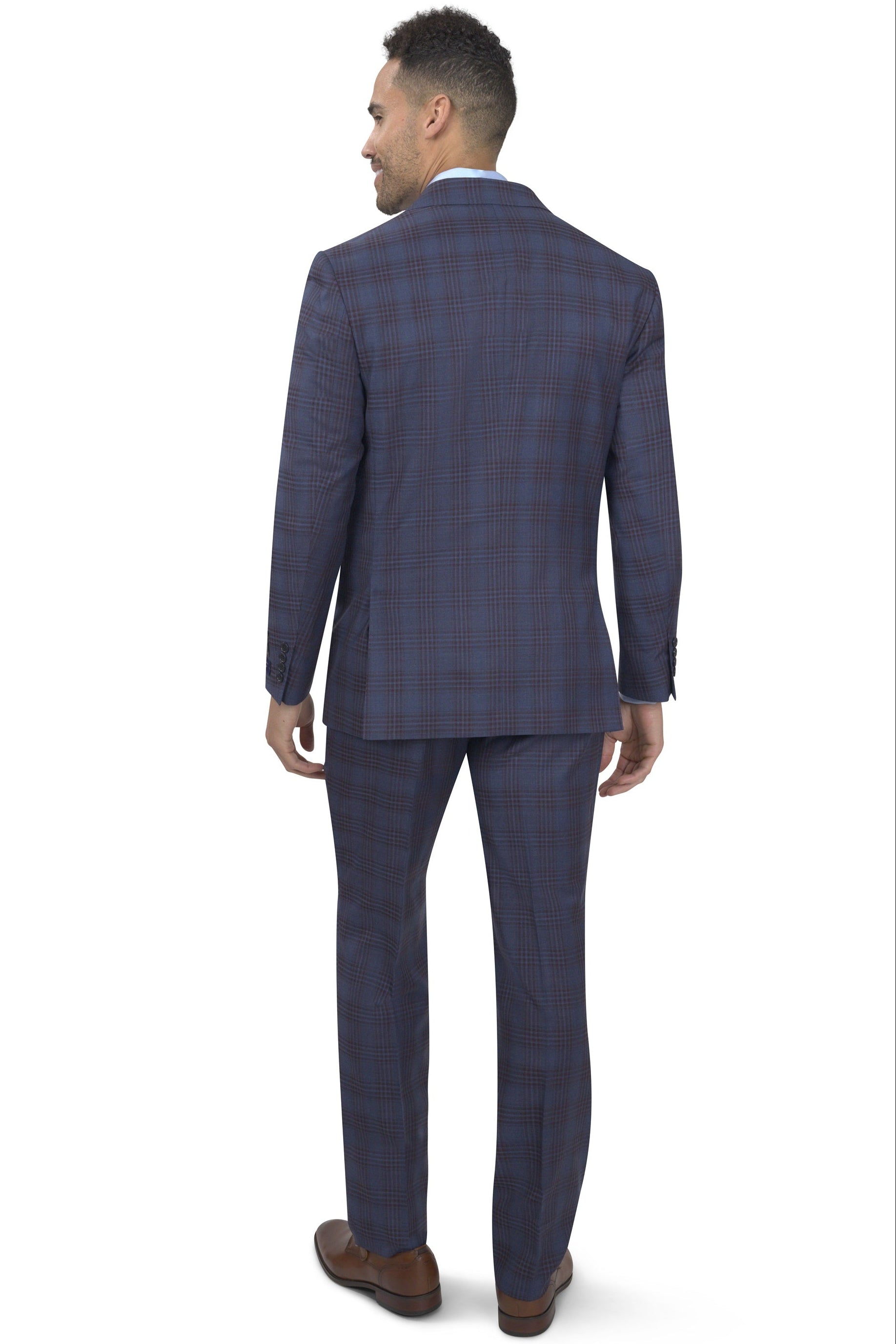BERGAMO ELEGANT - Fancy Double Breasted Suit - 10005.4266 DB PK