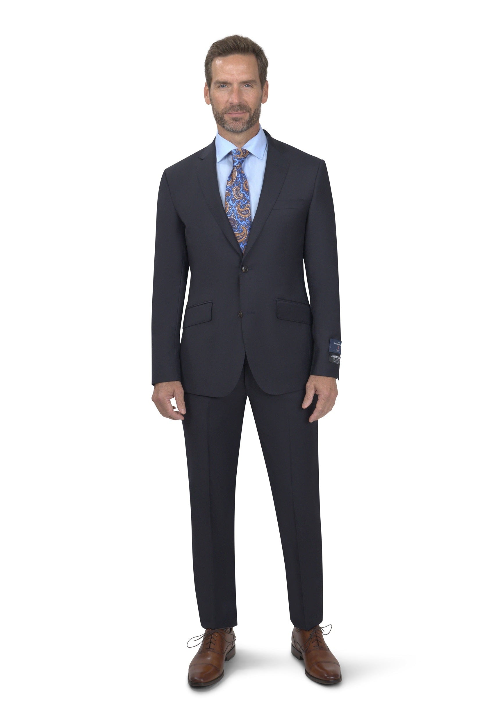 BERGAMO ELEGANT - ZEGNA TRAVELLER Slim Suit 1771U001