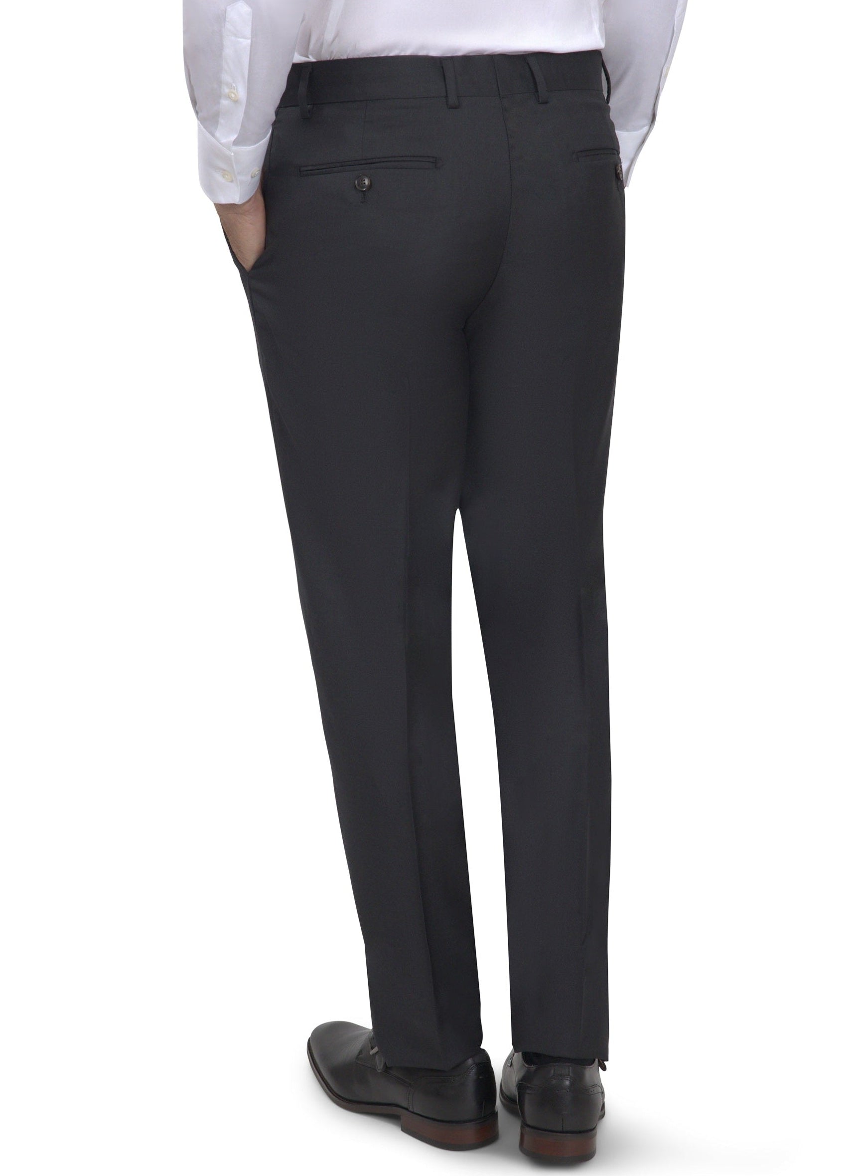 BERGAMO ELEGANT - ZEGNA TRAVELLER Charcoal Slim Suit 1771U001