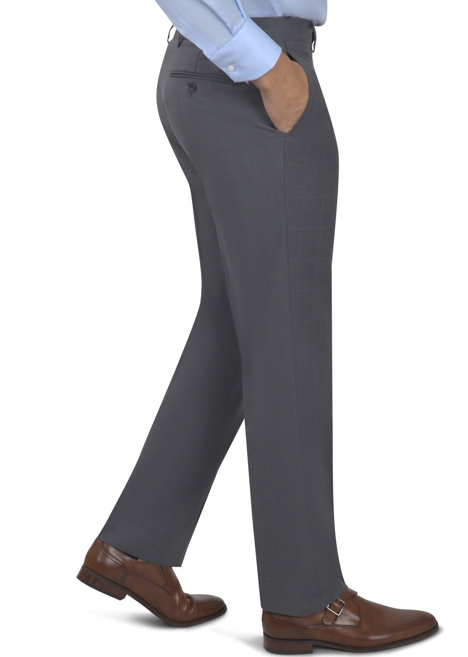 BERGAMO ELEGANT - Grey Wool Suit 10015.2