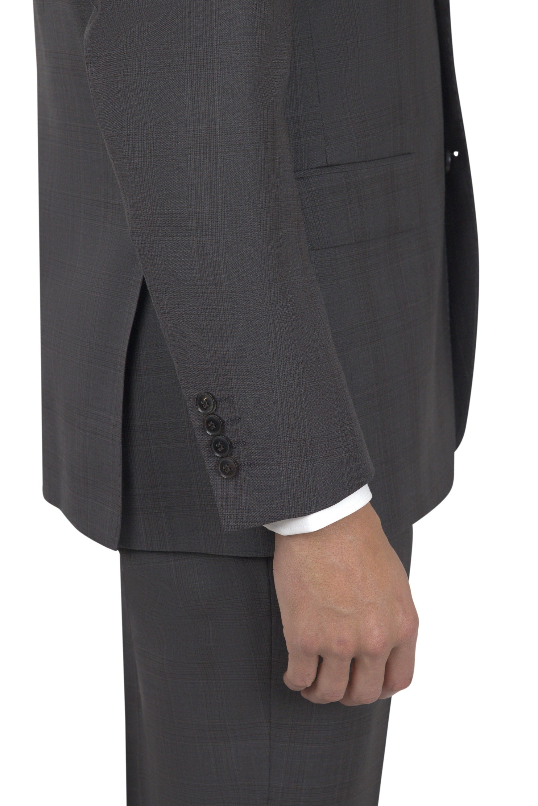 BERGAMO ELEGANT - ZEGNA Traveller Charcoal Suit AR/VA 1771U/227