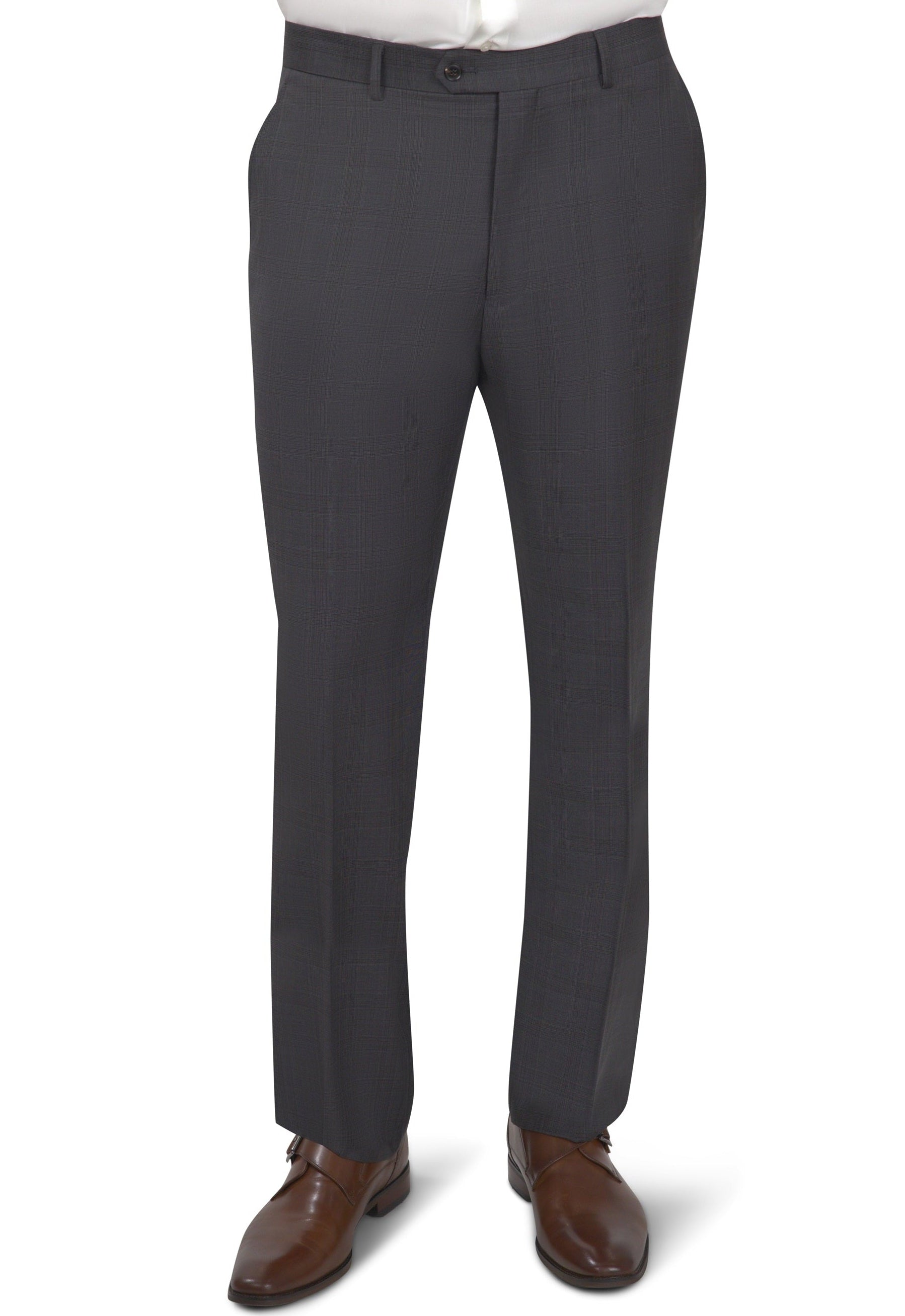 BERGAMO ELEGANT - ZEGNA Traveller Charcoal Suit AR/VA 1771U/227