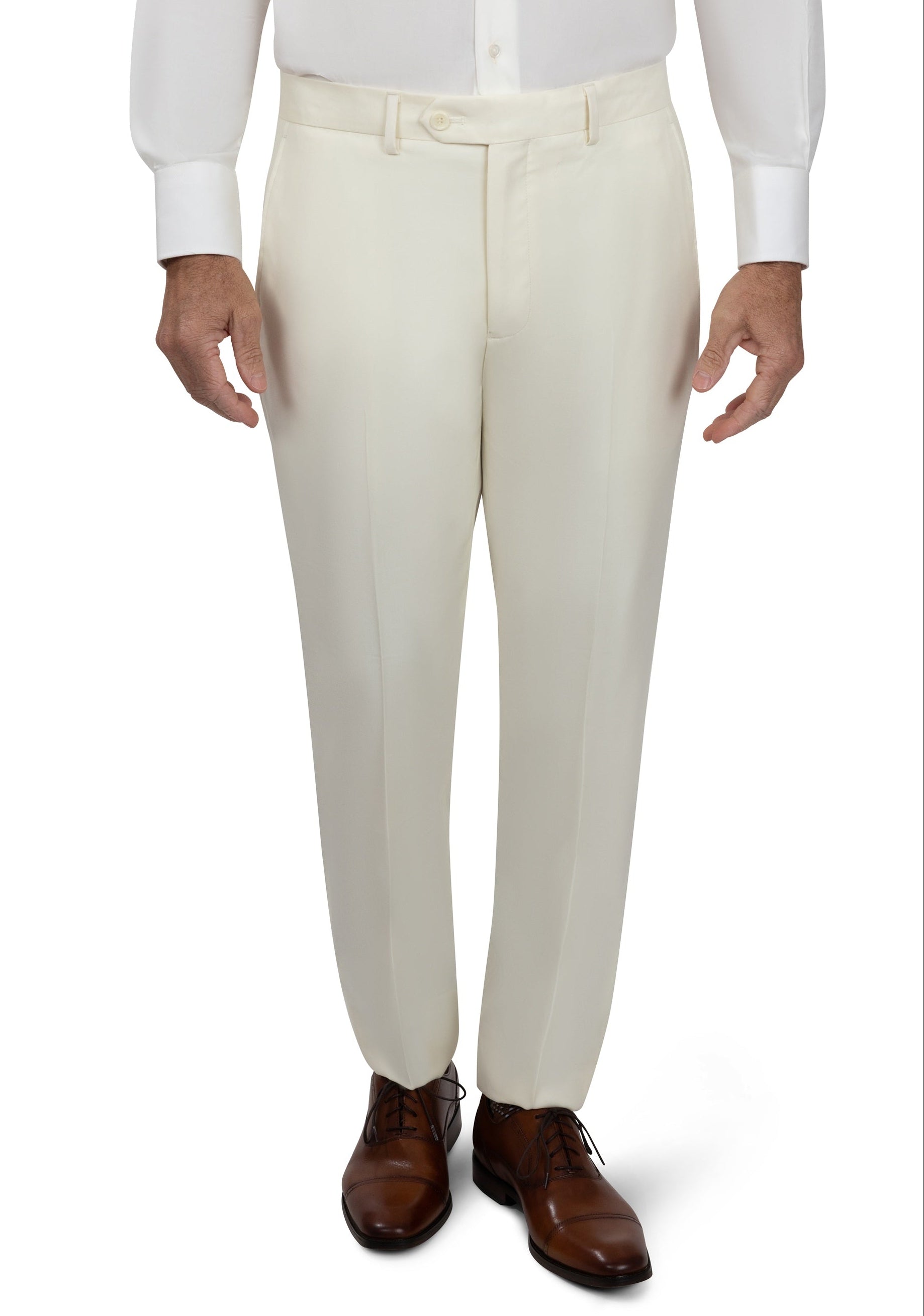 BERGAMO ELEGANT - Cream Wool Suit 10005.001