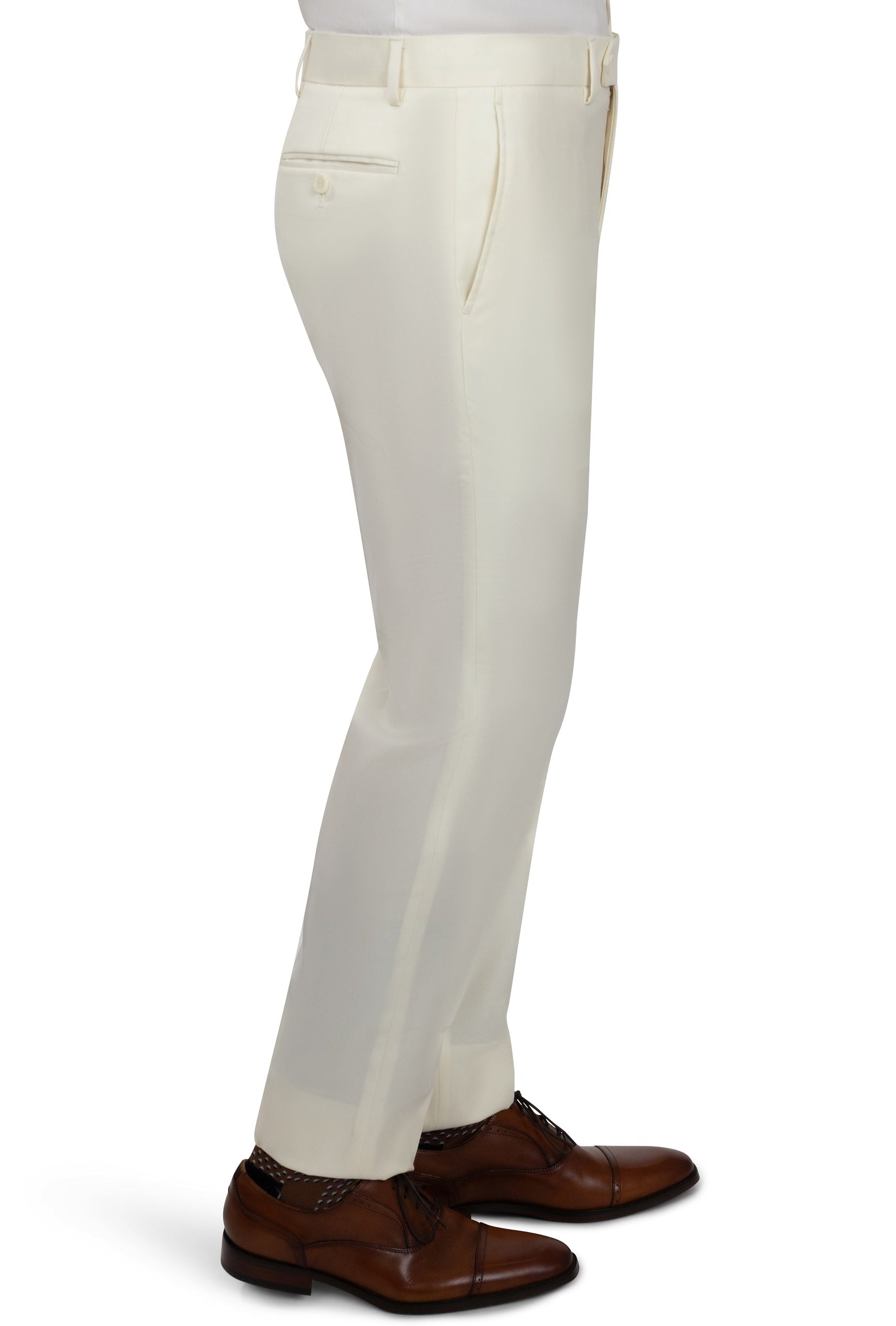 BERGAMO ELEGANT - Cream Wool Suit 10005.001