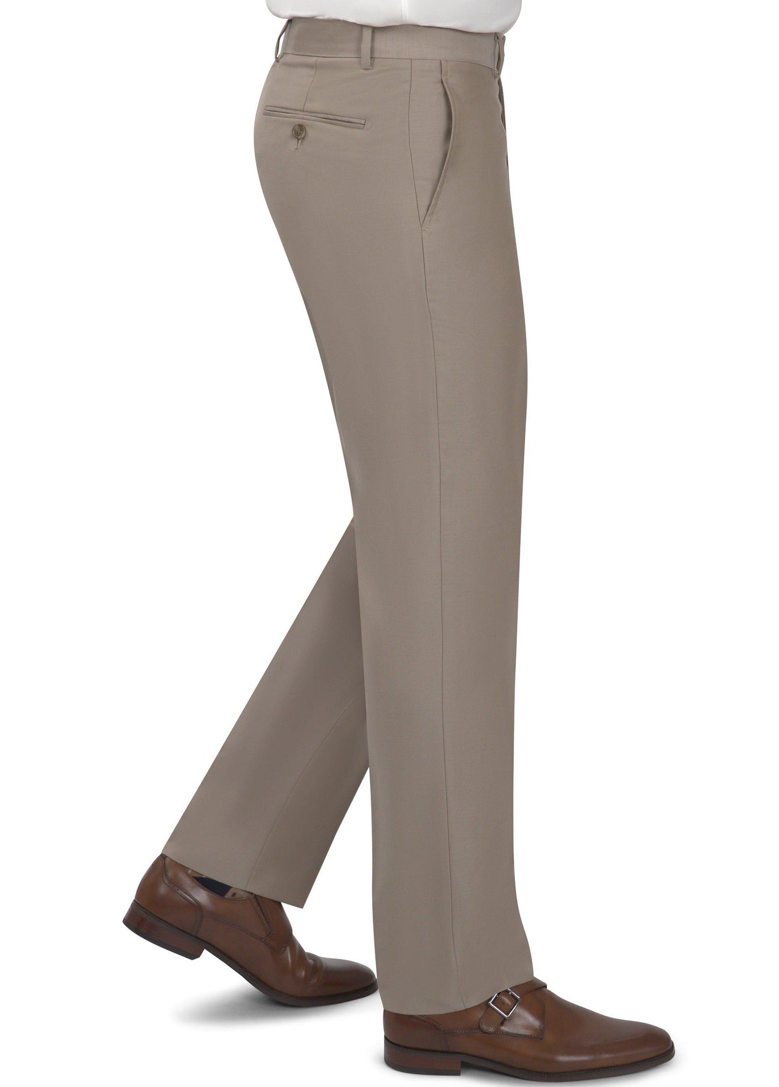 BERGAMO ELEGANT - Taupe Wool Suit 10153.004