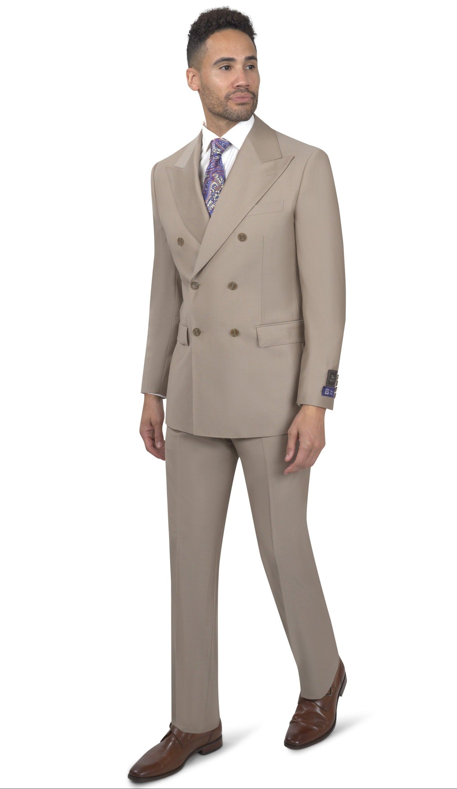 BERGAMO ELEGANT - Double Breasted Wool Suit 10153.004 DB