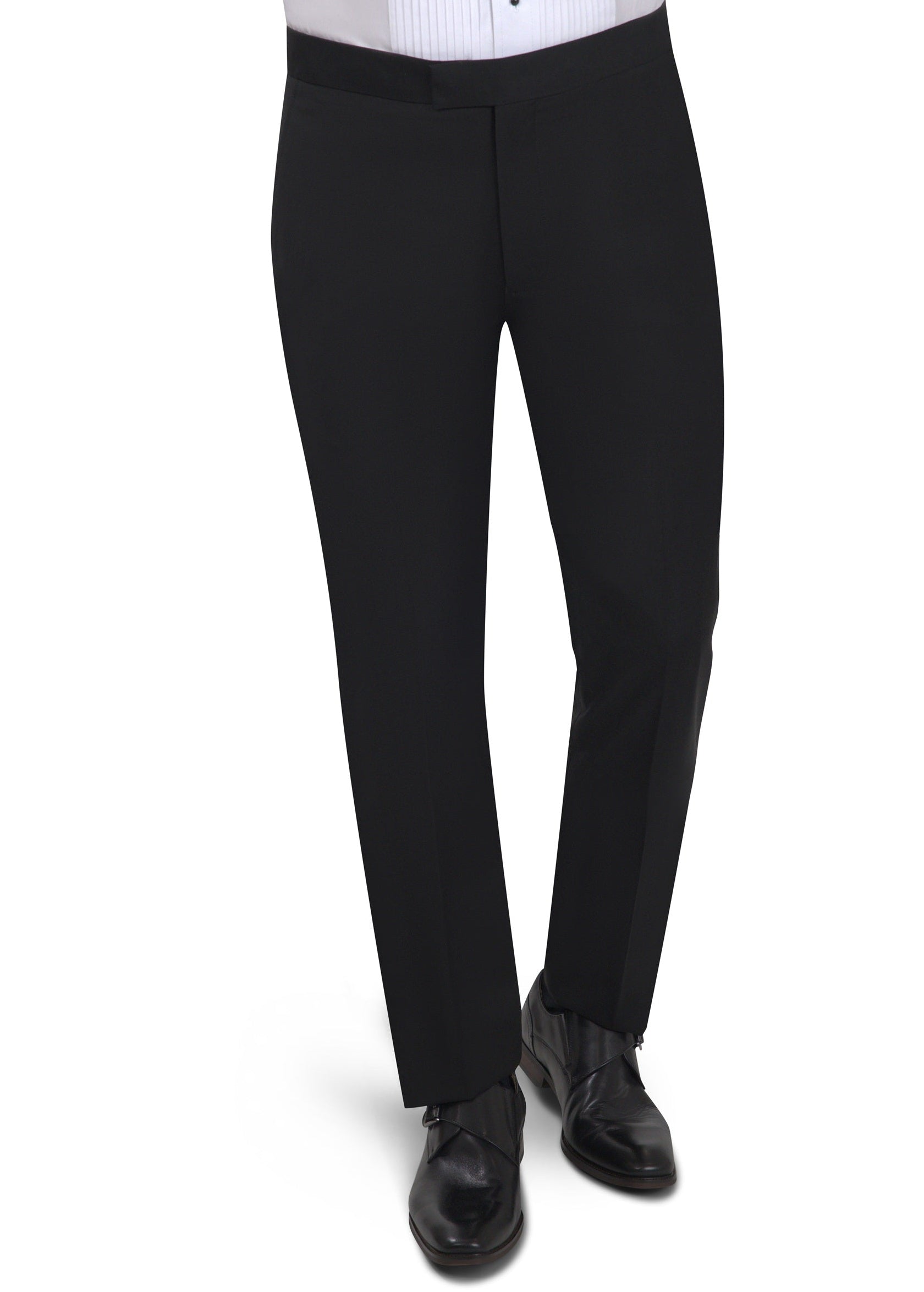 BERGAMO ELEGANT - Slim Fit Wool Black Tuxedo 10005.001