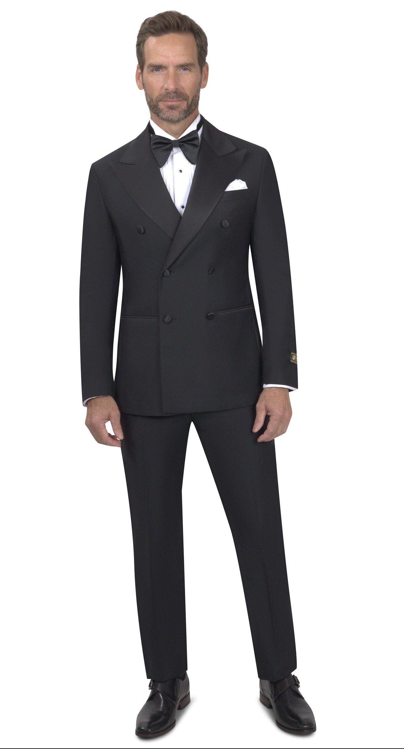 BERGAMO ELEGANT - Wool Peak Lapel Tuxedo 10153.004 DB