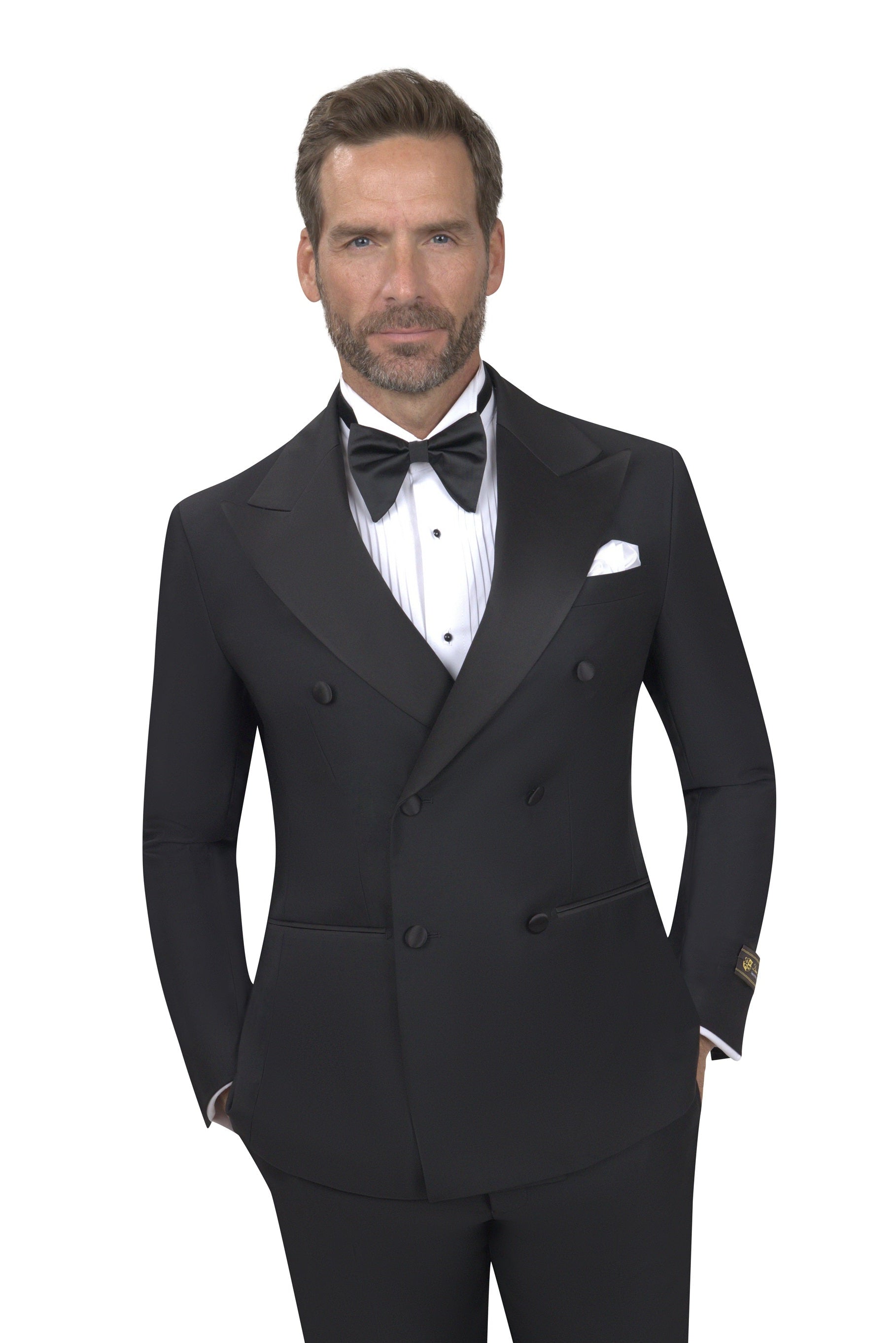 BERGAMO ELEGANT - Wool Peak Lapel Tuxedo 10153.004 DB