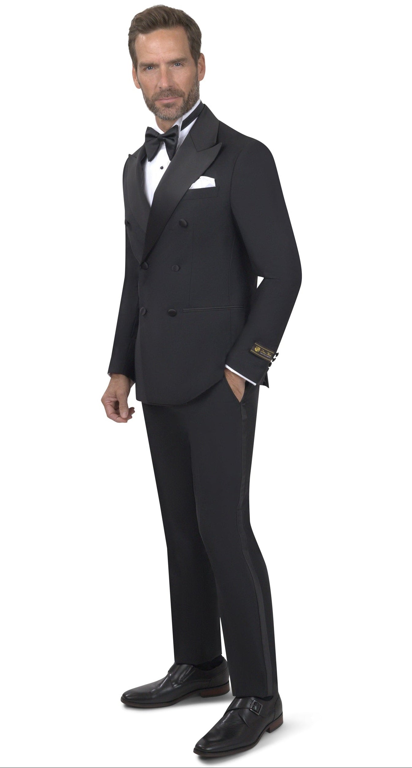 BERGAMO ELEGANT - Wool Peak Lapel Tuxedo 10153.004 DB