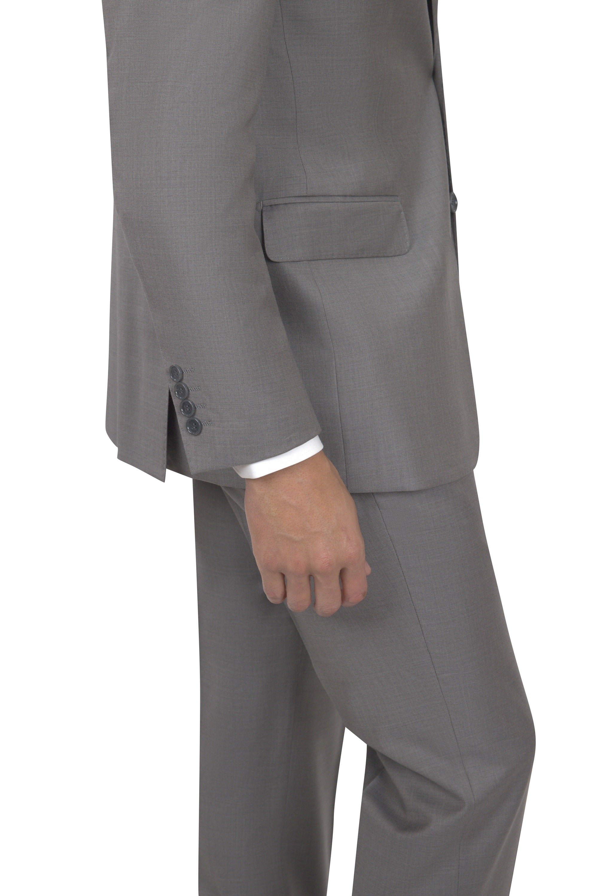 BERGAMO ELEGANT - Taupe Wool Suit 10005.001