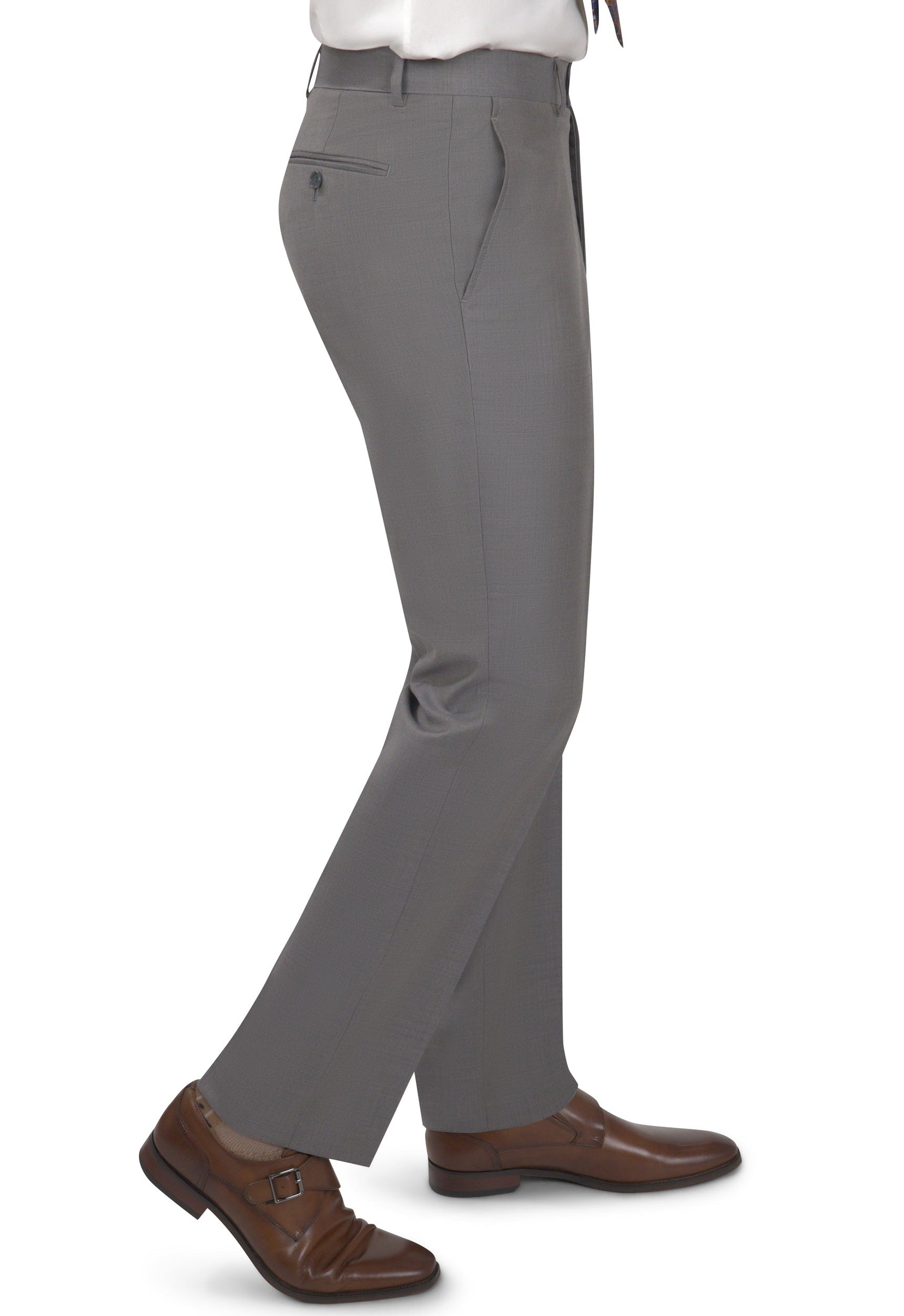 BERGAMO ELEGANT - Taupe Wool Suit 10005.001