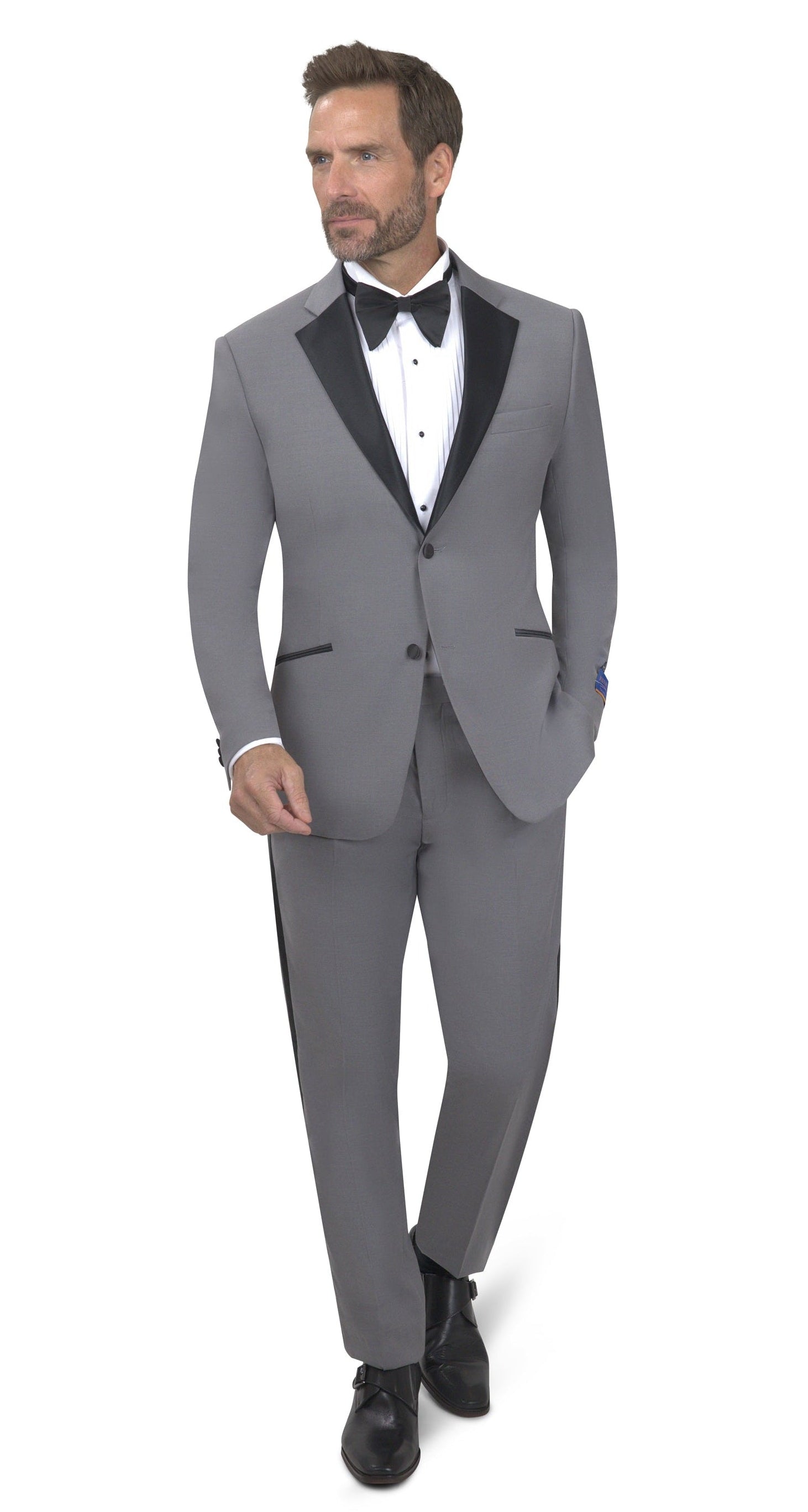 BERGAMO ELEGANT - MARCO GREY TUXEDO
