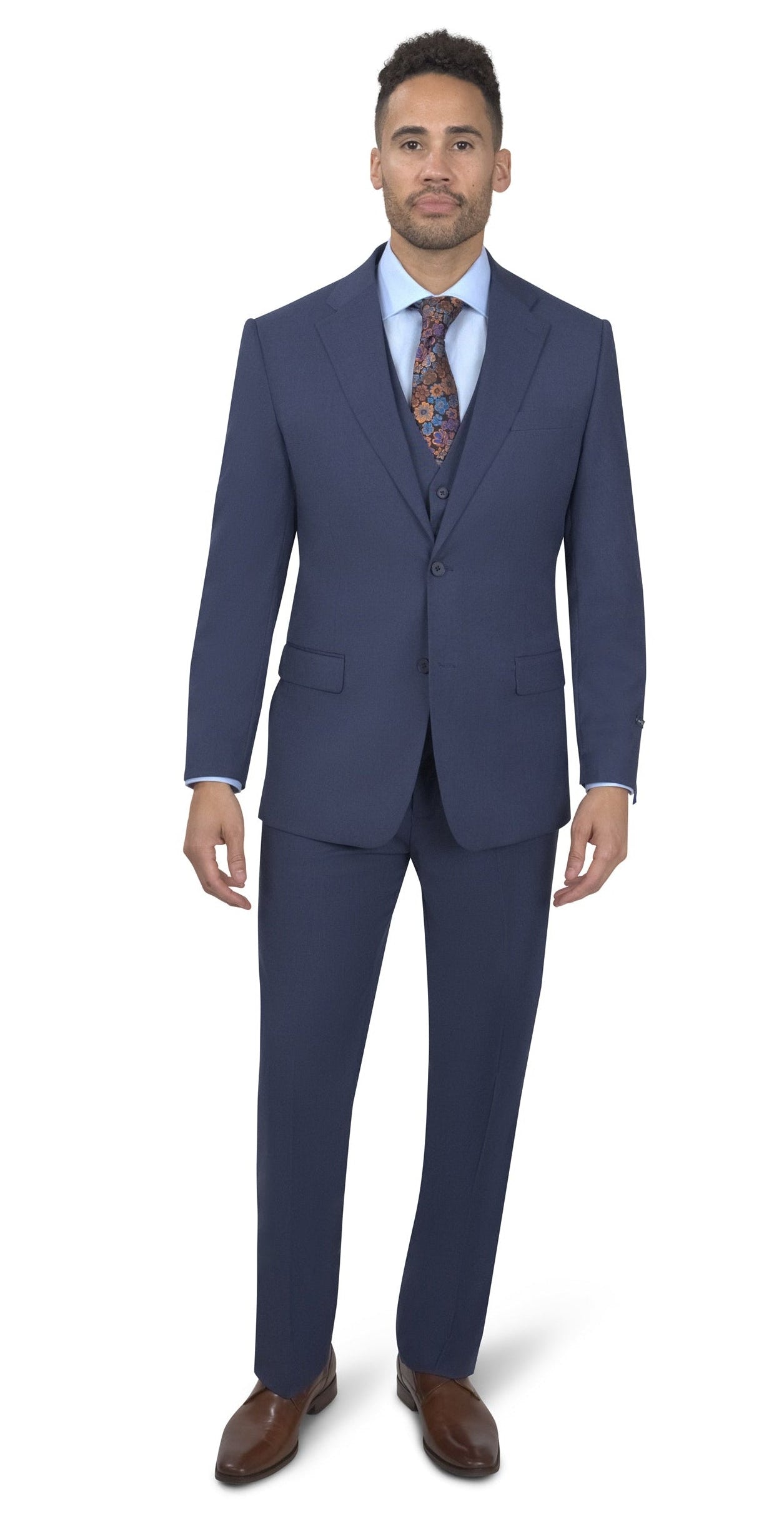 BERGAMO ELEGANT - Blue Suit MARCO 003