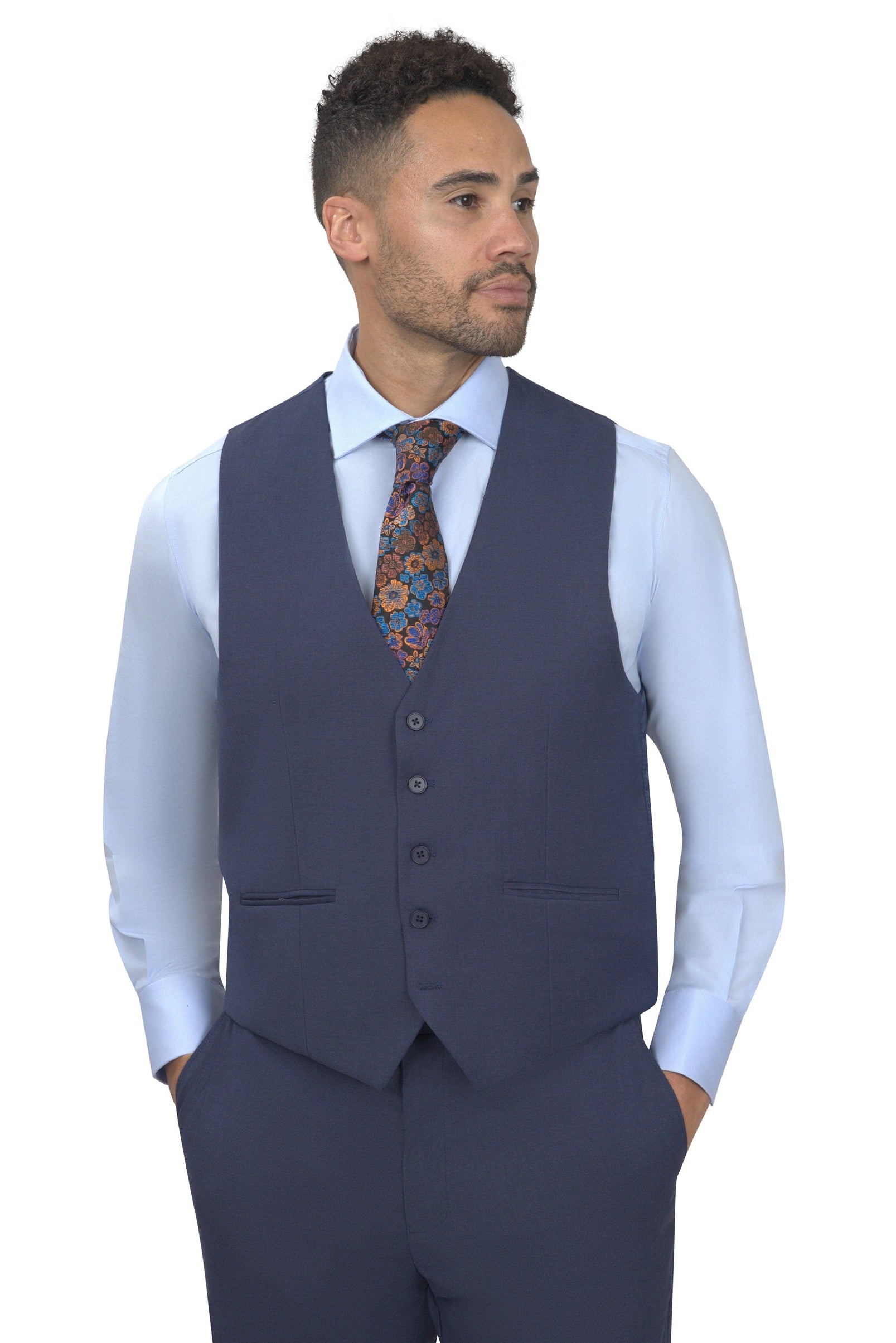 BERGAMO ELEGANT - Blue Suit MARCO 003