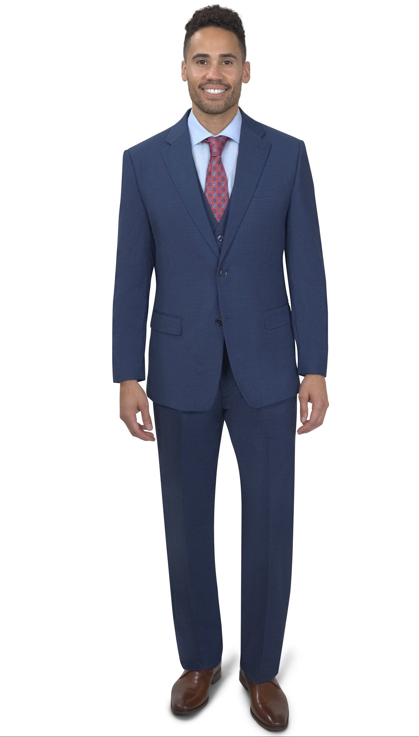BERGAMO ELEGANT - Blue Suit C-1575-10