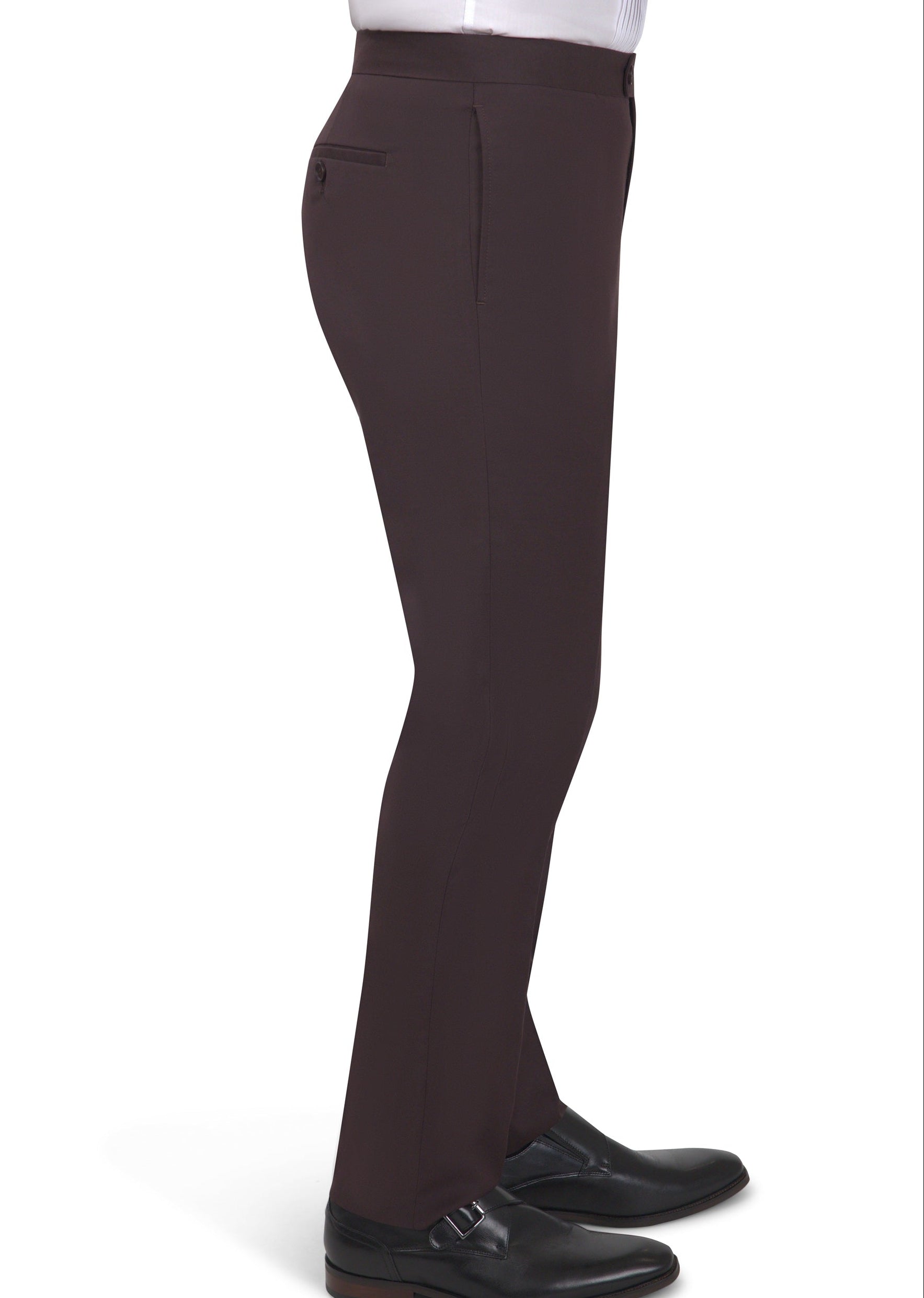 BERGAMO ELEGANT - Burgundy Tuxedo MARCO UNI 3PC