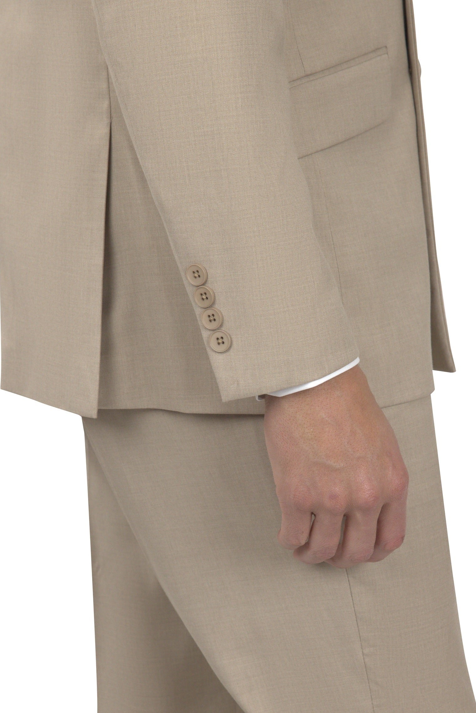 BERGAMO ELEGANT - Double Breasted Beige Suit MARCO.