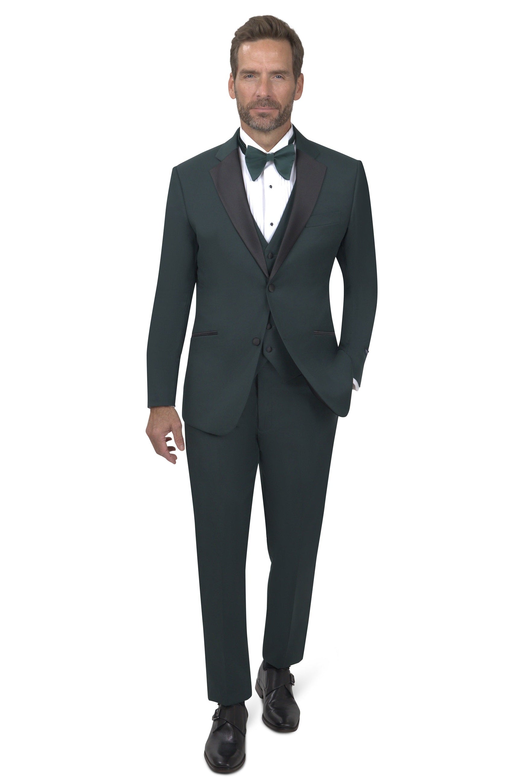 BERGAMO ELEGANT - Olive Tuxedo MARCO UNI