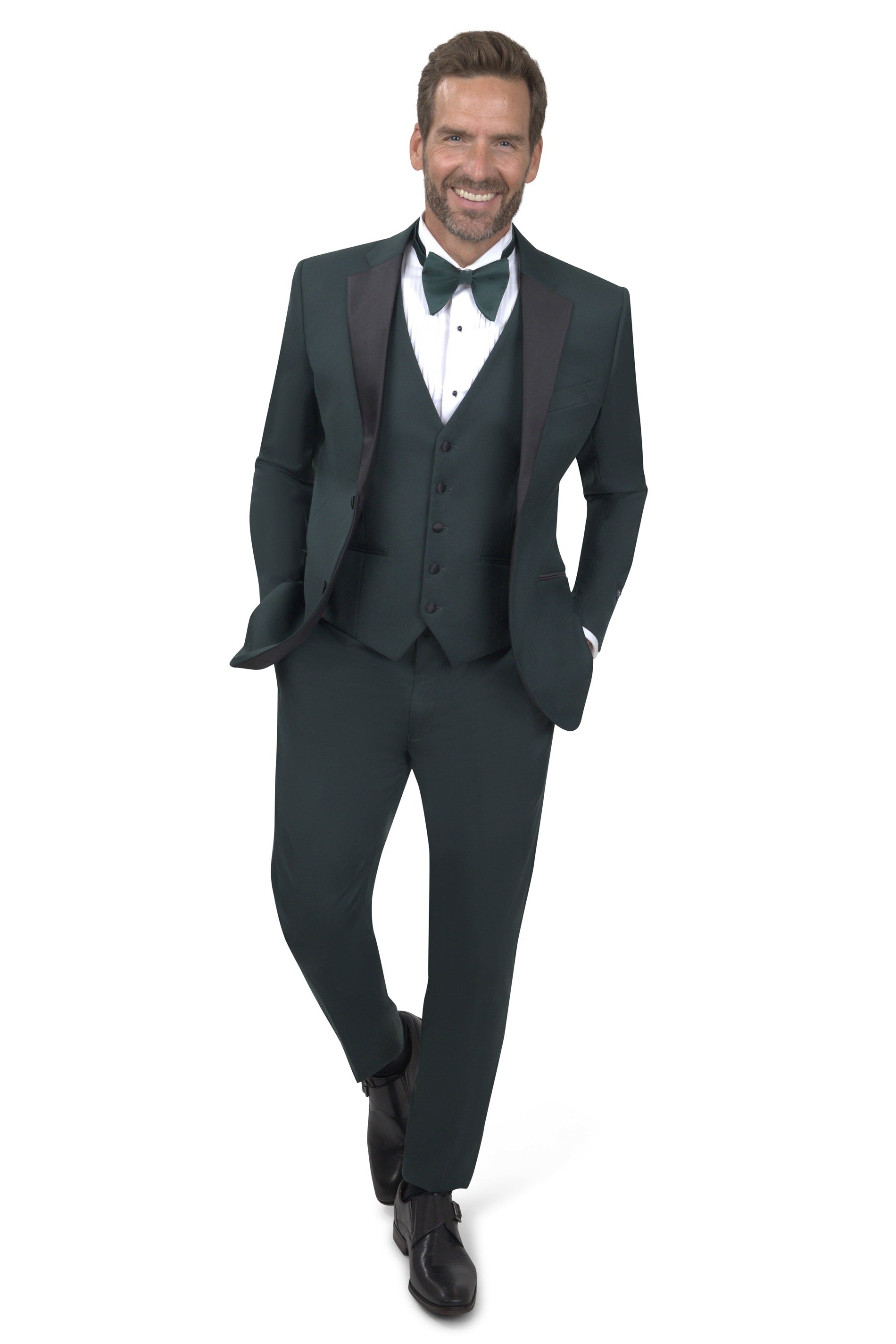 BERGAMO ELEGANT - Olive Tuxedo MARCO UNI