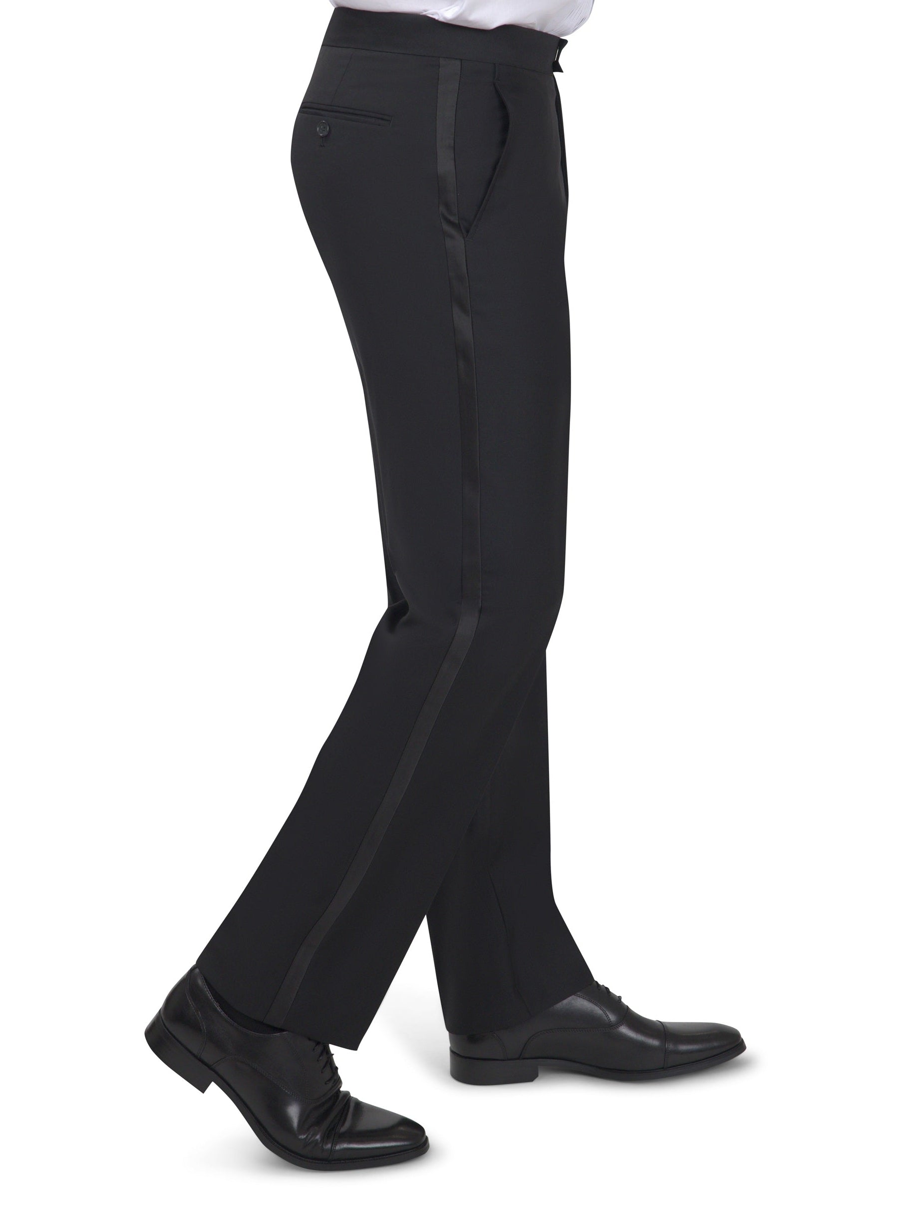 BERGAMO ELEGANT - Double Breasted Peak Wool Tuxedo 10153.004