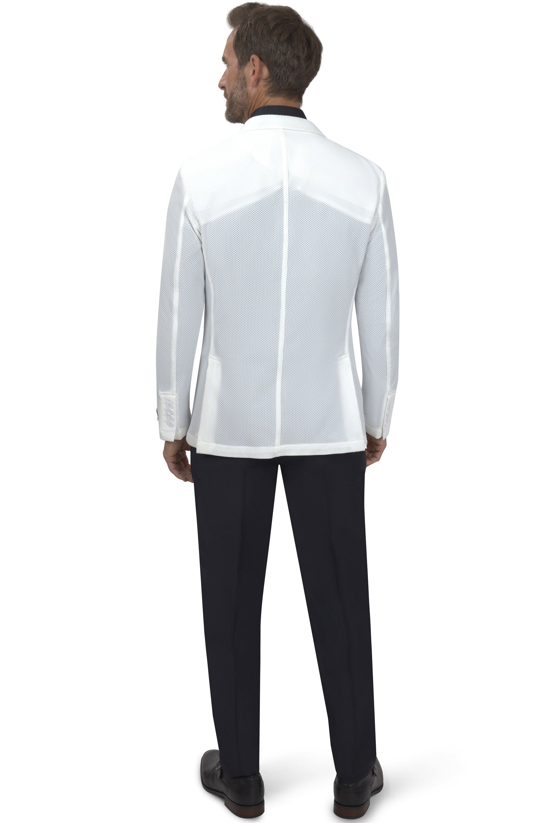 BERGAMO ELEGANT - Stretch Jacket White 6609500