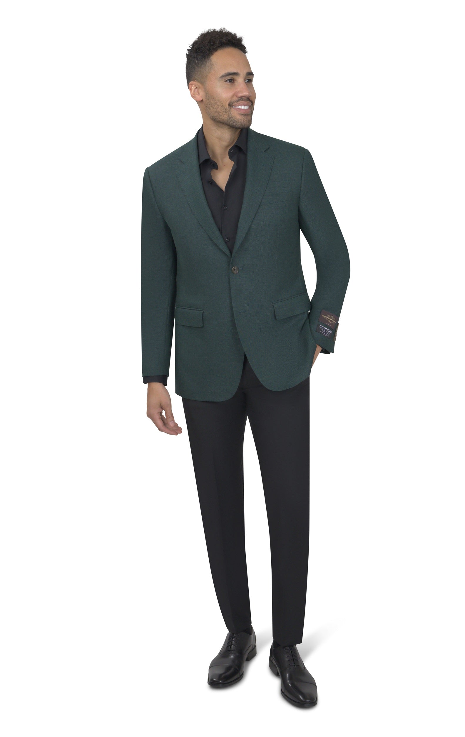 BERGAMO ELEGANT - Vitale Barbaris Green Sport Coat 10.712