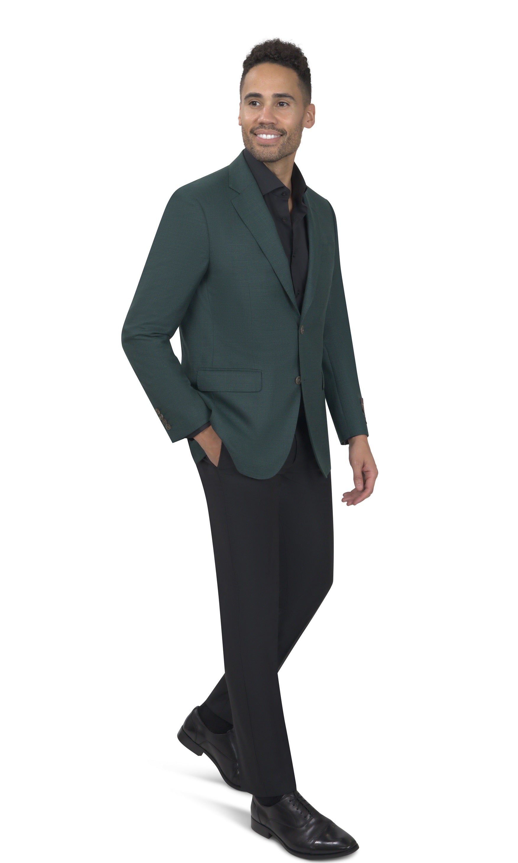 BERGAMO ELEGANT - Vitale Barbaris Green Sport Coat 10.712