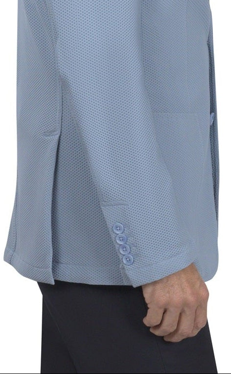 BERGAMO ELEGANT - Stretch Sport Coat - Light Blue