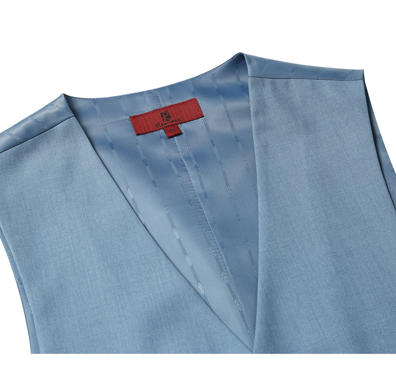 Renoir 201-11 Men's Classic Fit Suit Separate Vest - Blue